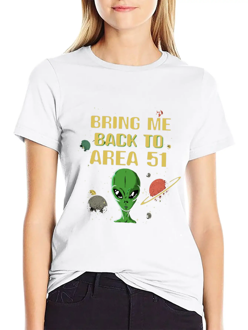Alien Galaxy Ufo Extraterrestrial Spaceship Space Unisex Casual T-Shirt – Clean Design For Daily Comfort