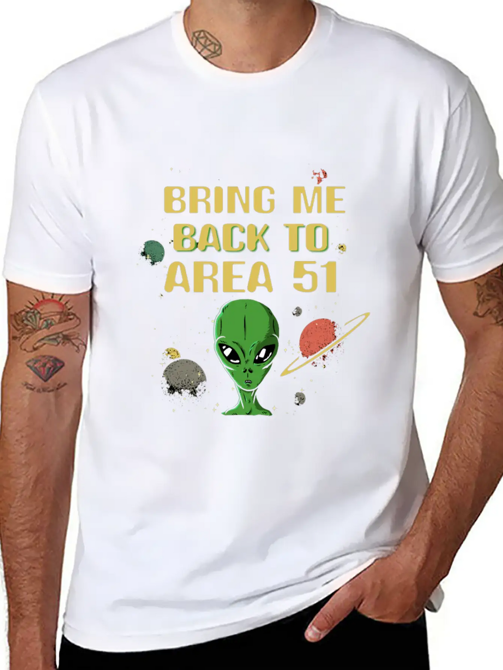 Alien Galaxy Ufo Extraterrestrial Spaceship Space Unisex Casual T-Shirt – Clean Design For Daily Comfort