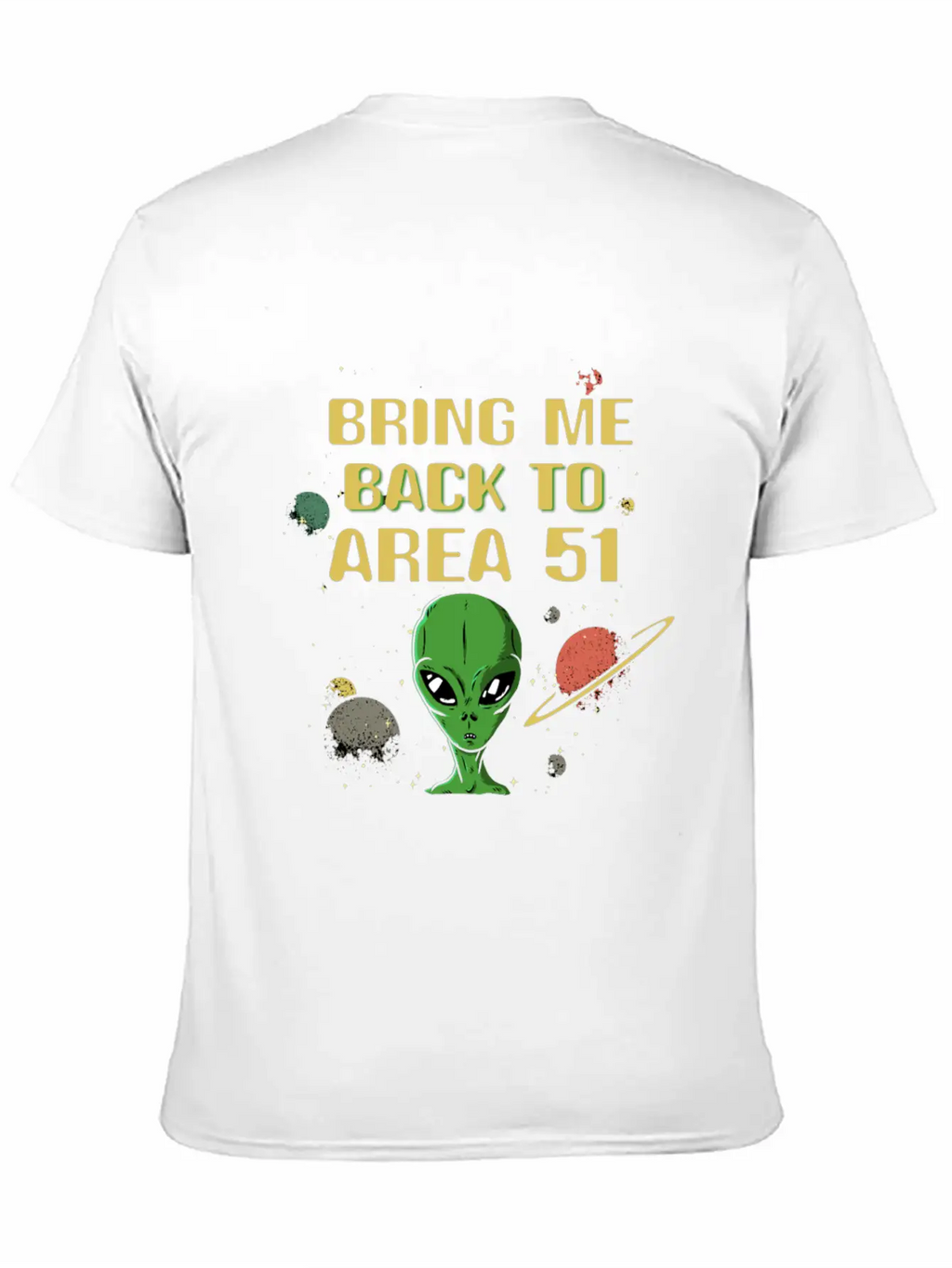 Alien Galaxy Ufo Extraterrestrial Spaceship Space Unisex Casual T-Shirt – Clean Design For Daily Comfort