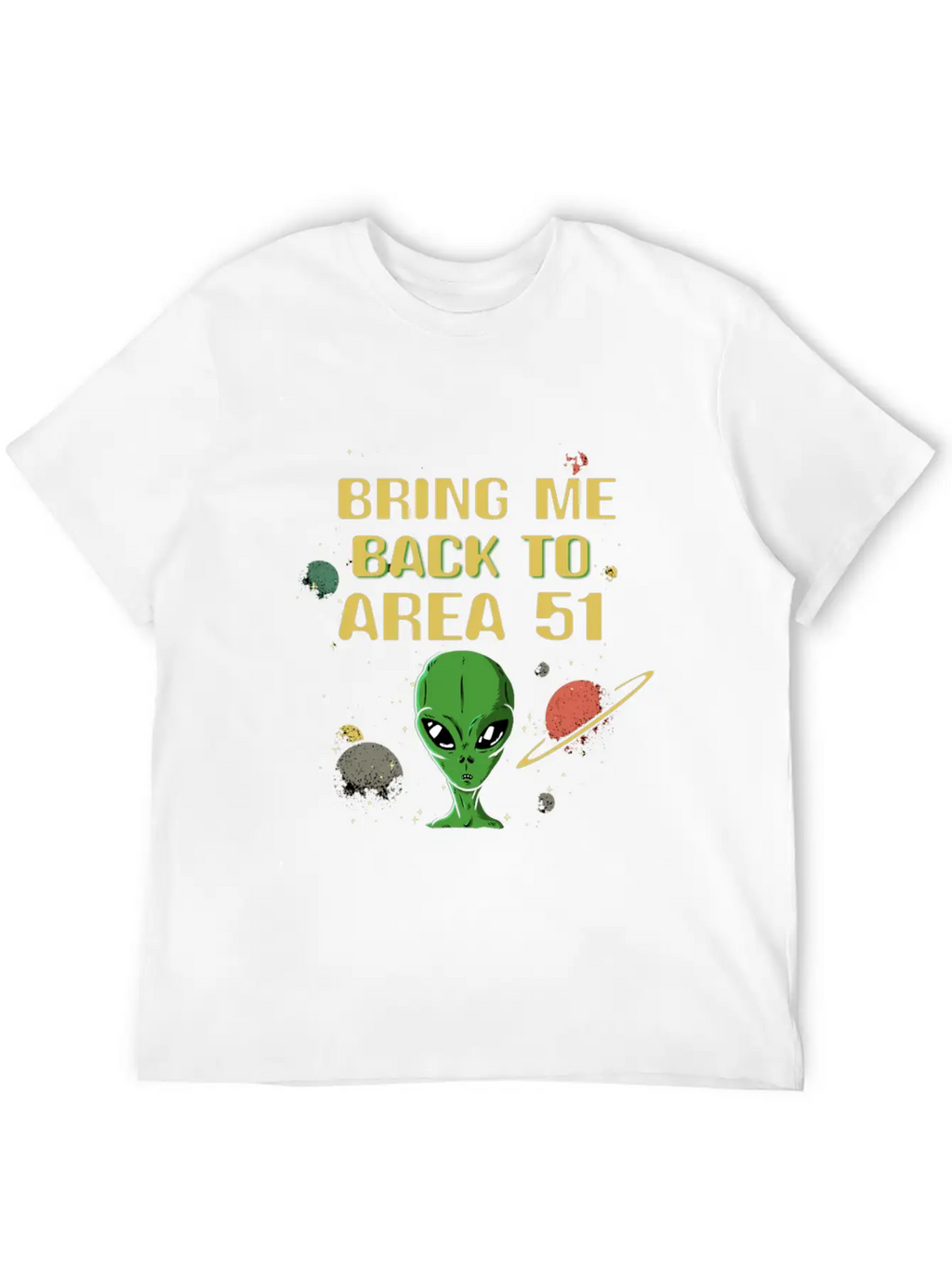 Alien Galaxy Ufo Extraterrestrial Spaceship Space Unisex Casual T-Shirt – Clean Design For Daily Comfort