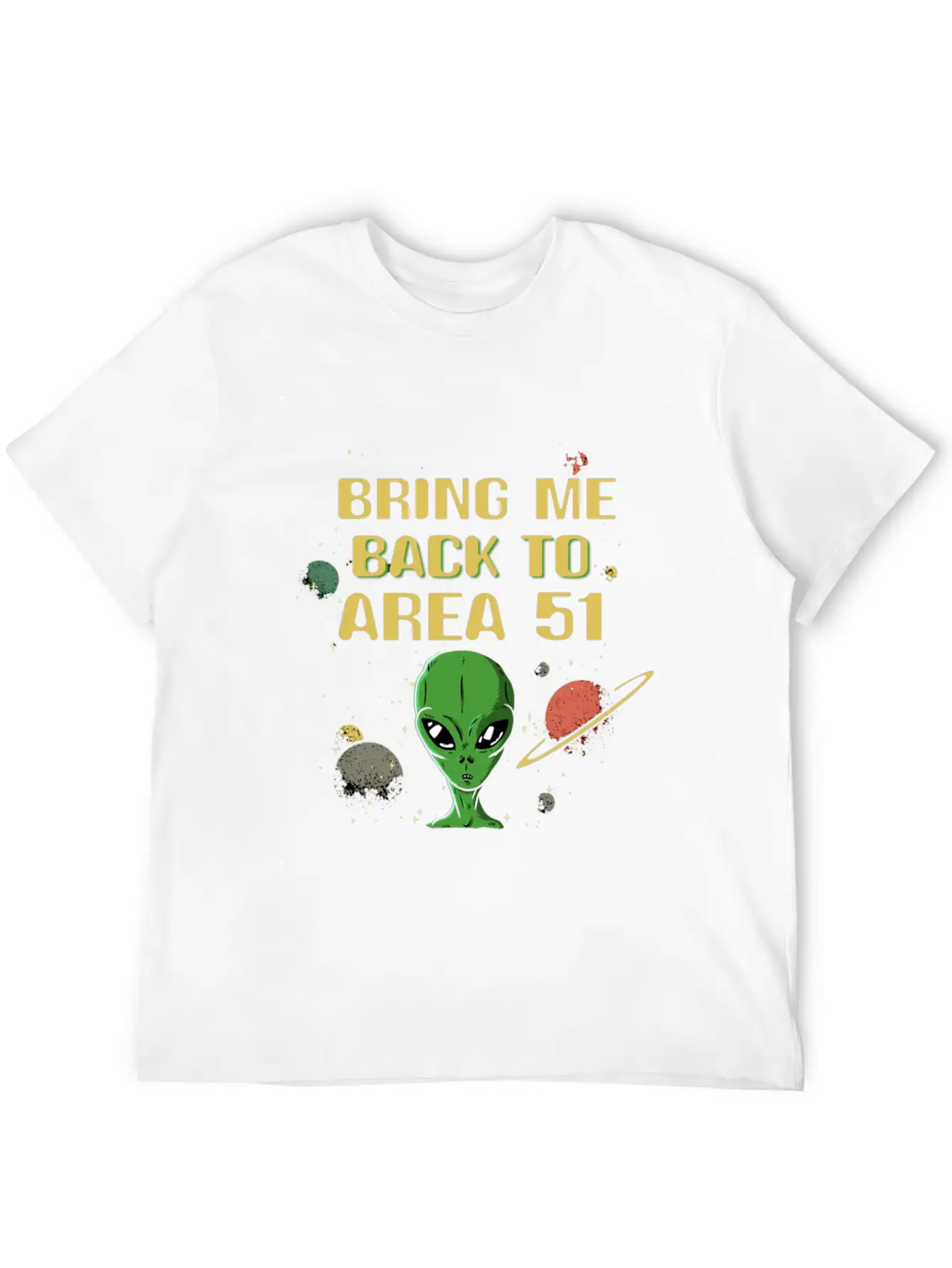 Alien Galaxy Ufo Extraterrestrial Spaceship Space Unisex Casual T-Shirt – Clean Design For Daily Comfort