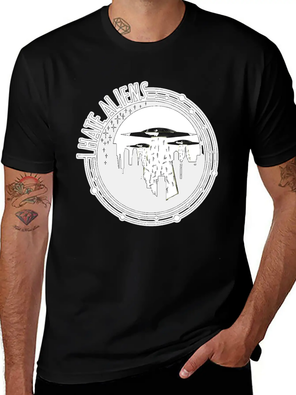 Aliens Basic Graphic T-Shirt – Daily Comfort In Soft Cotton