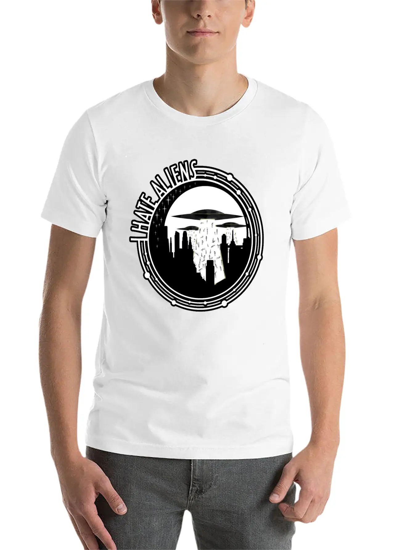 Aliens Basic Graphic T-Shirt – Daily Comfort In Soft Cotton