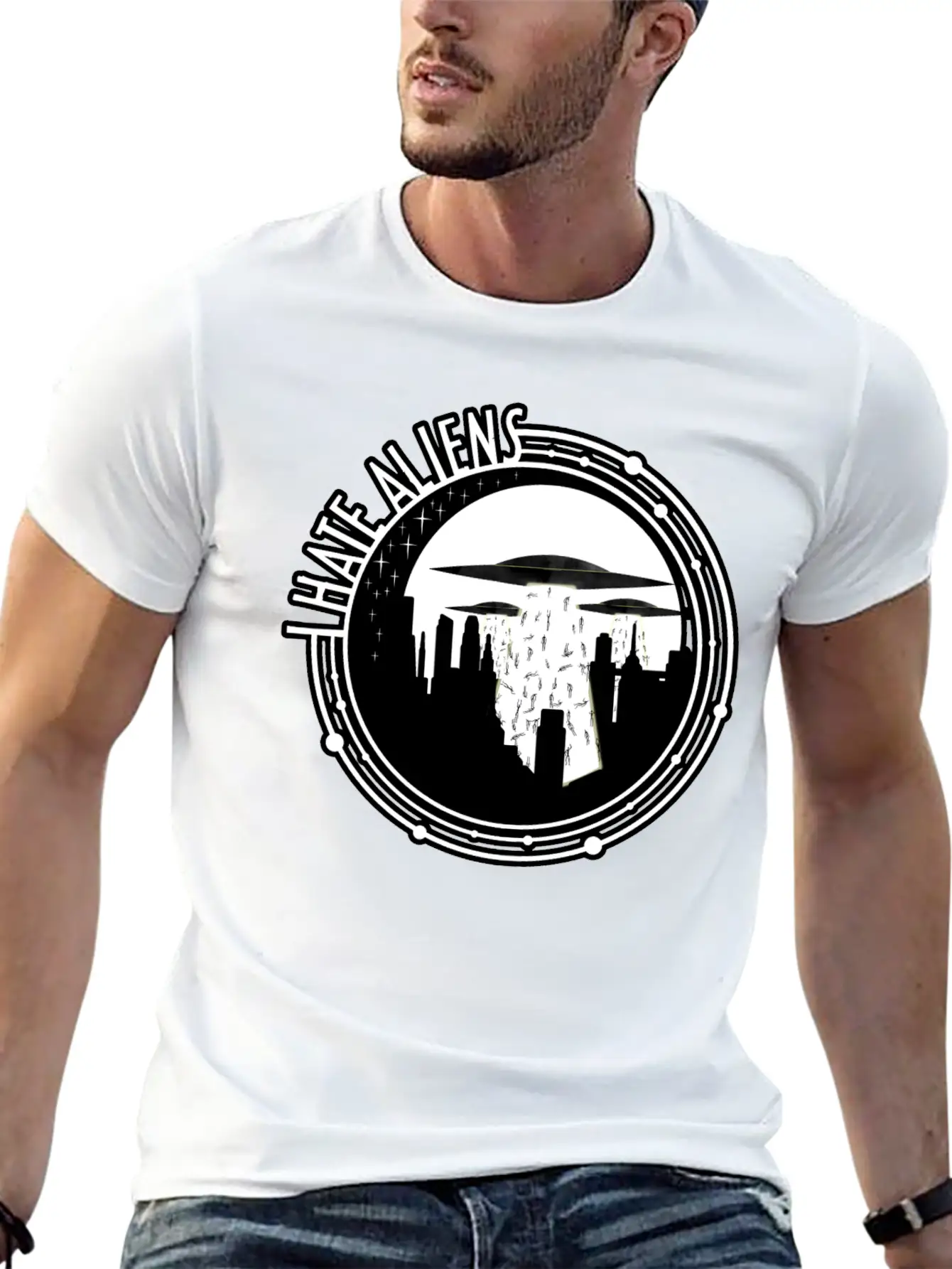 Aliens Basic Graphic T-Shirt – Daily Comfort In Soft Cotton