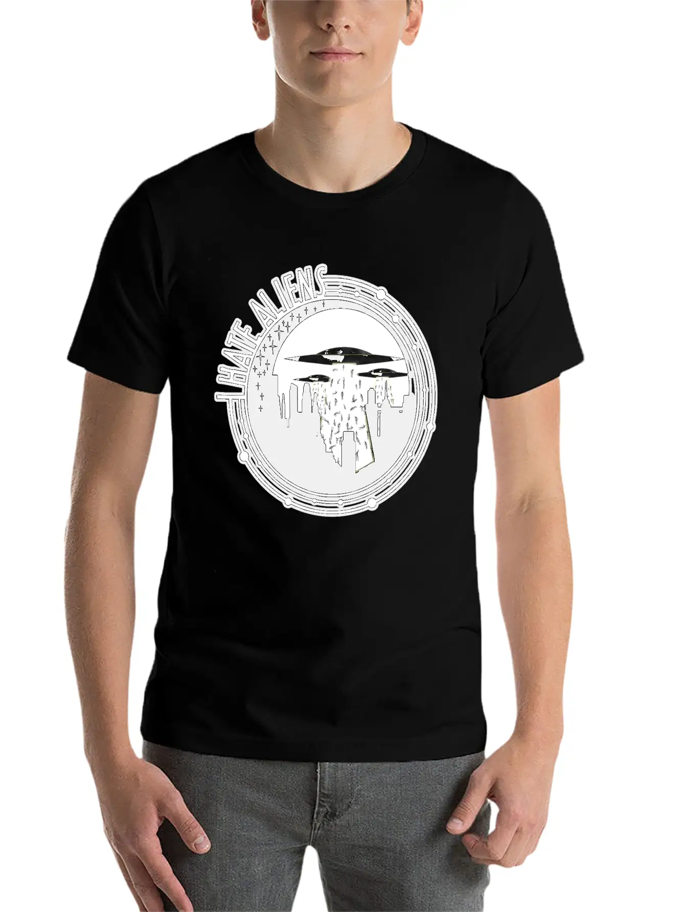 Aliens Basic Graphic T-Shirt – Daily Comfort In Soft Cotton