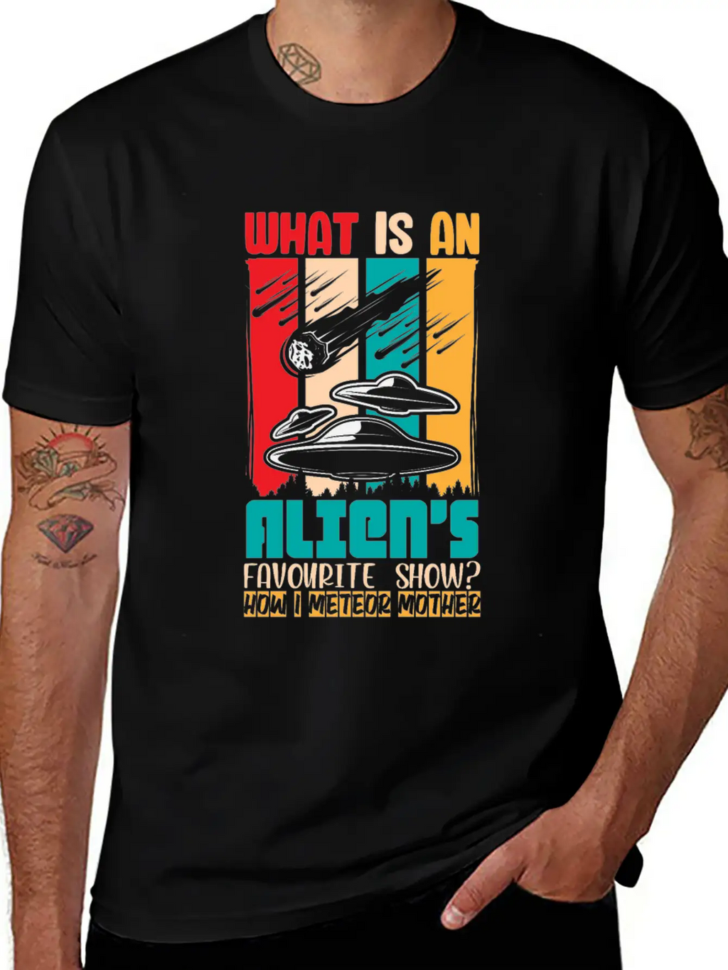 Aliens Favorite Show How I Meteor Mother Shirt Classic Cotton Tee – Unisex Comfort For Any Season