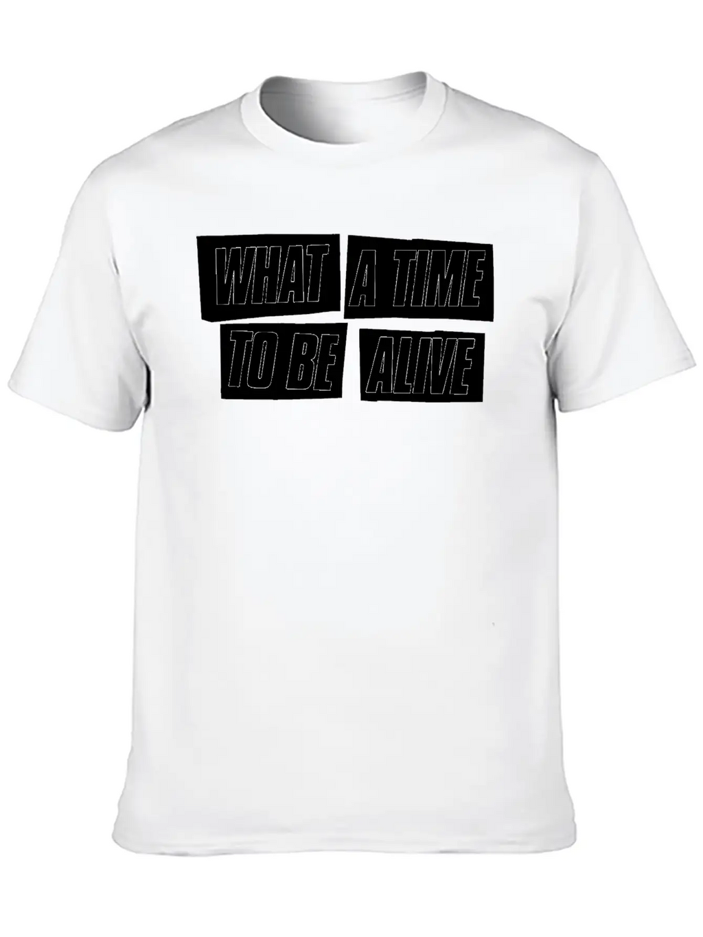 Aliverap Hip Hop Timeless Short Sleeve Tee – Comfy And Minimalist Design