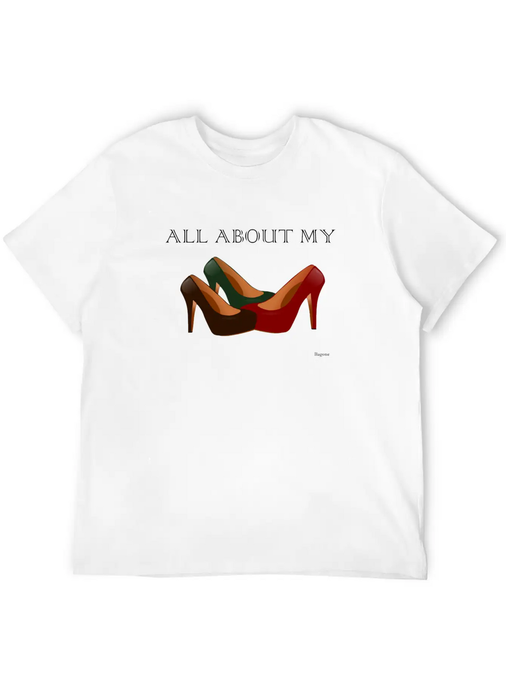 All About MY Pumps Classic Fit Graphic Tee For Daily Comfort – Unisex Cotton Shirt