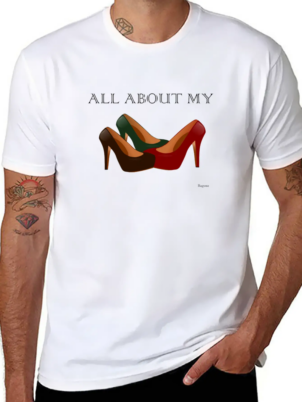 All About MY Pumps Classic Fit Graphic Tee For Daily Comfort – Unisex Cotton Shirt