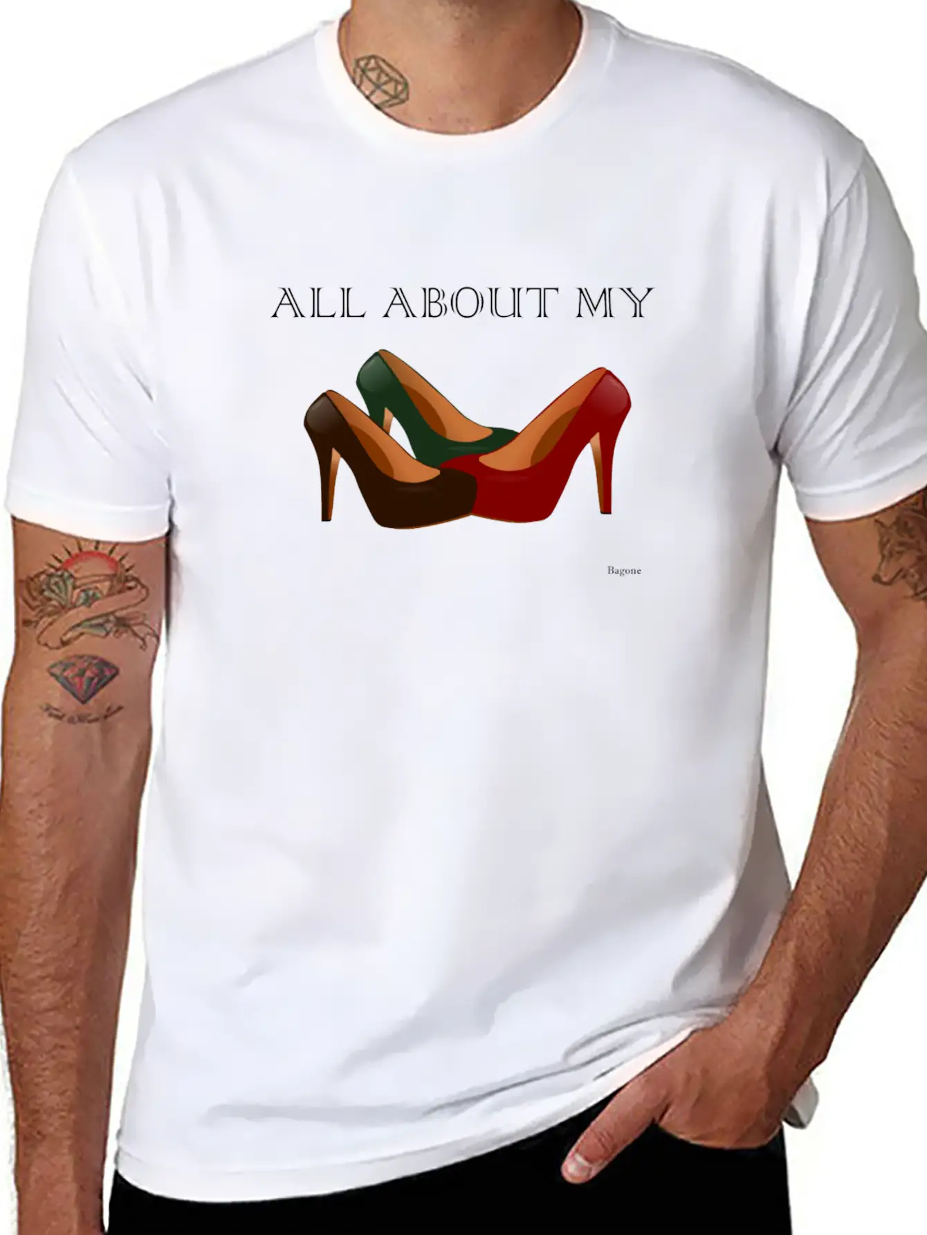 All About MY Pumps Classic Fit Graphic Tee For Daily Comfort – Unisex Cotton Shirt