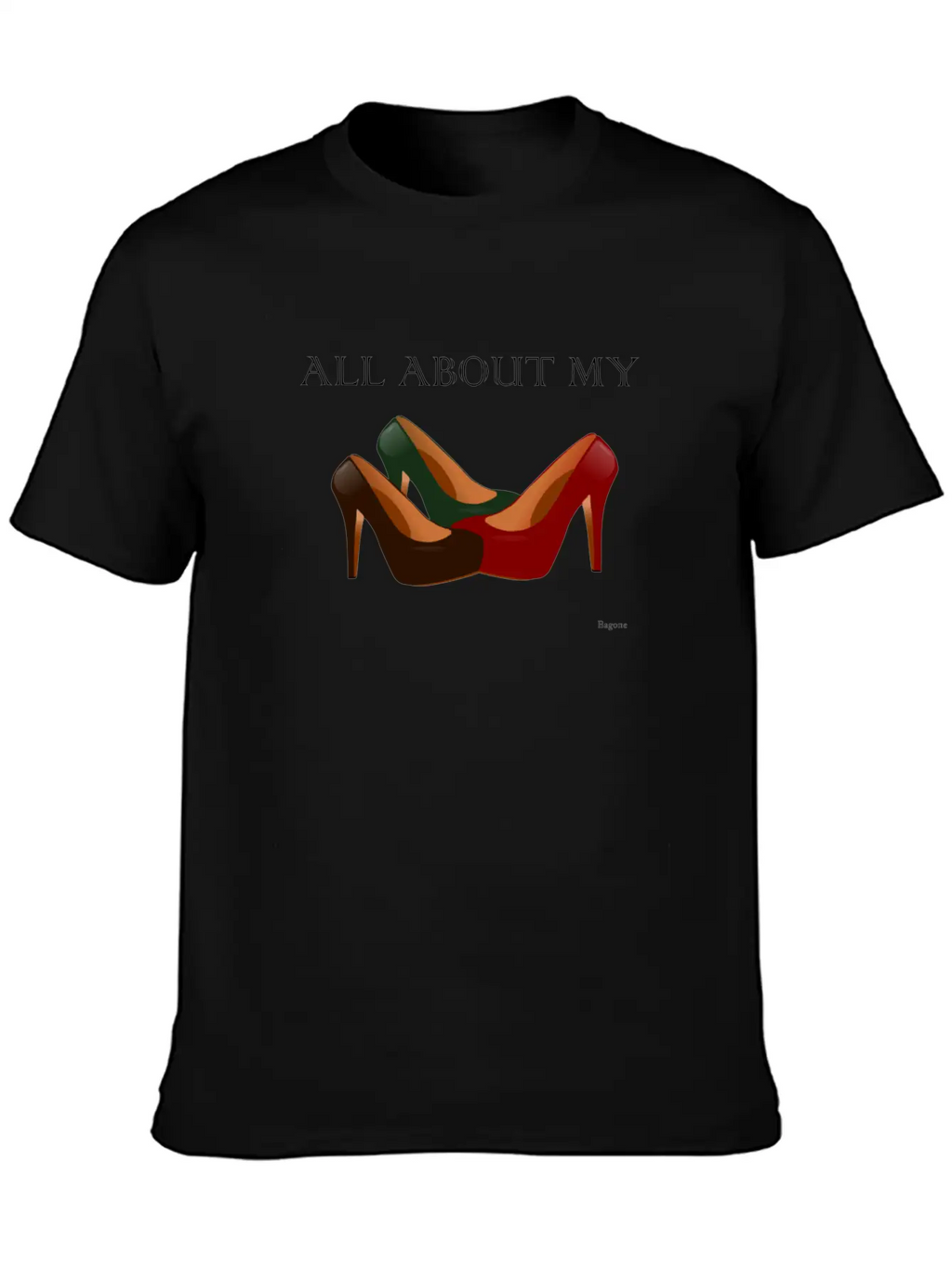 All About MY Pumps Classic Fit Graphic Tee For Daily Comfort – Unisex Cotton Shirt