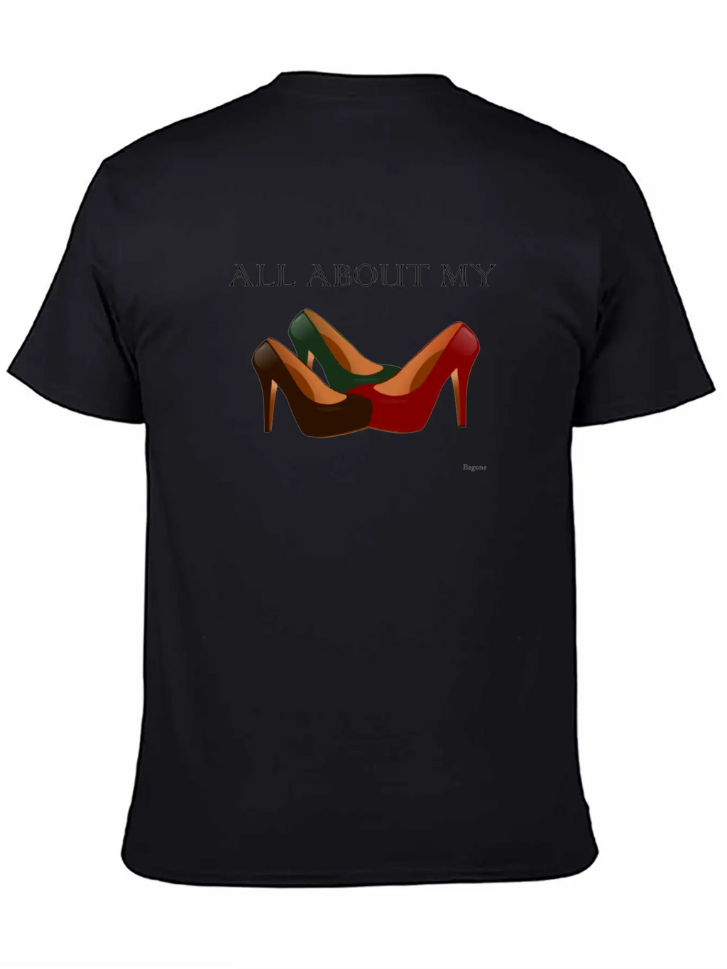 All About MY Pumps Classic Fit Graphic Tee For Daily Comfort – Unisex Cotton Shirt