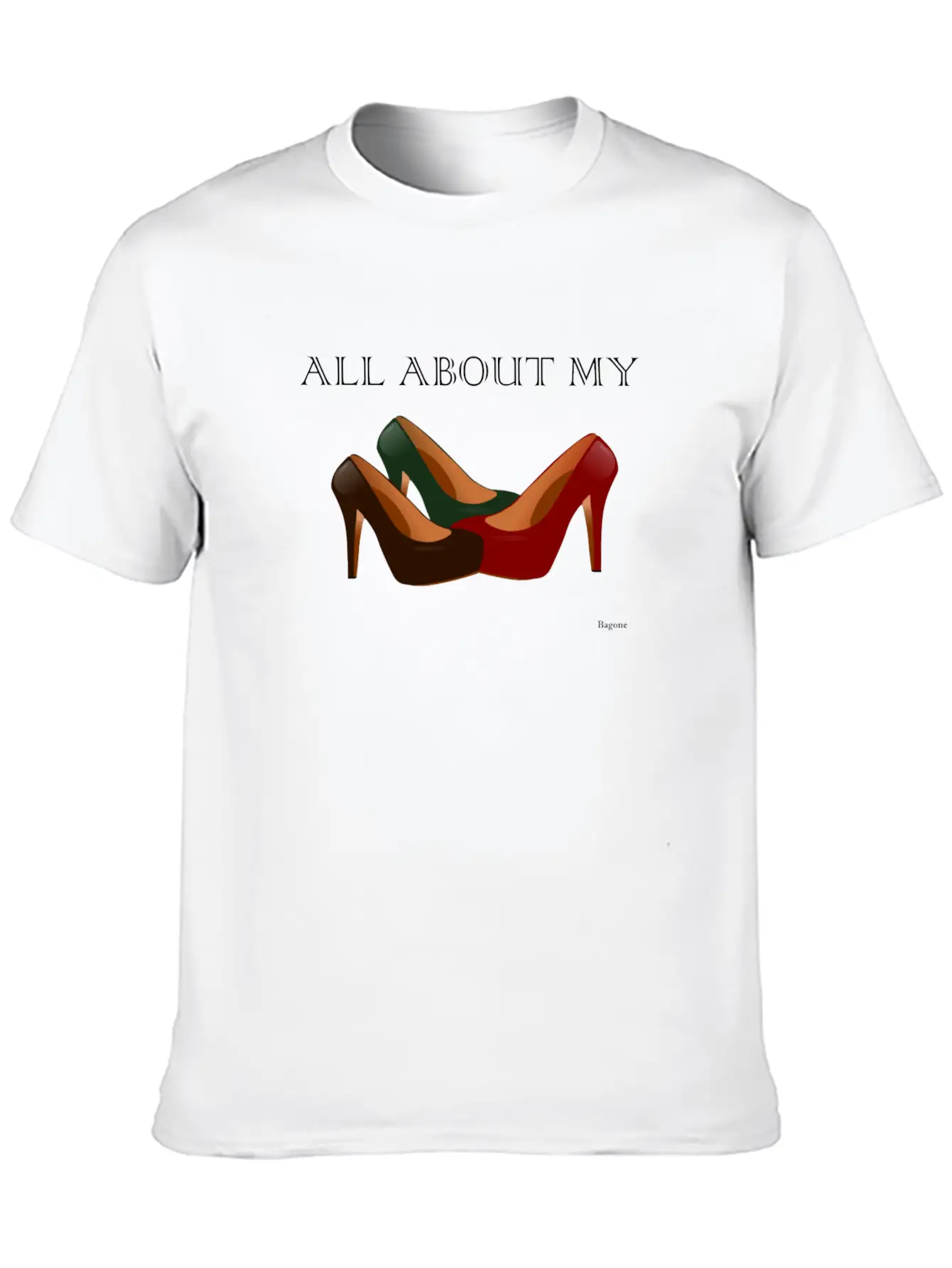 All About MY Pumps Classic Fit Graphic Tee For Daily Comfort – Unisex Cotton Shirt