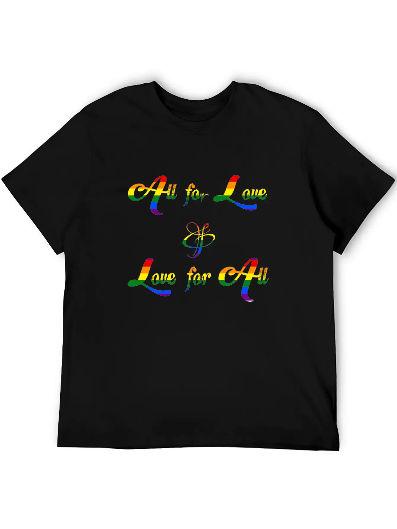 All For Love And Love For All Classic Cotton Tee – Unisex Comfort For Any Season