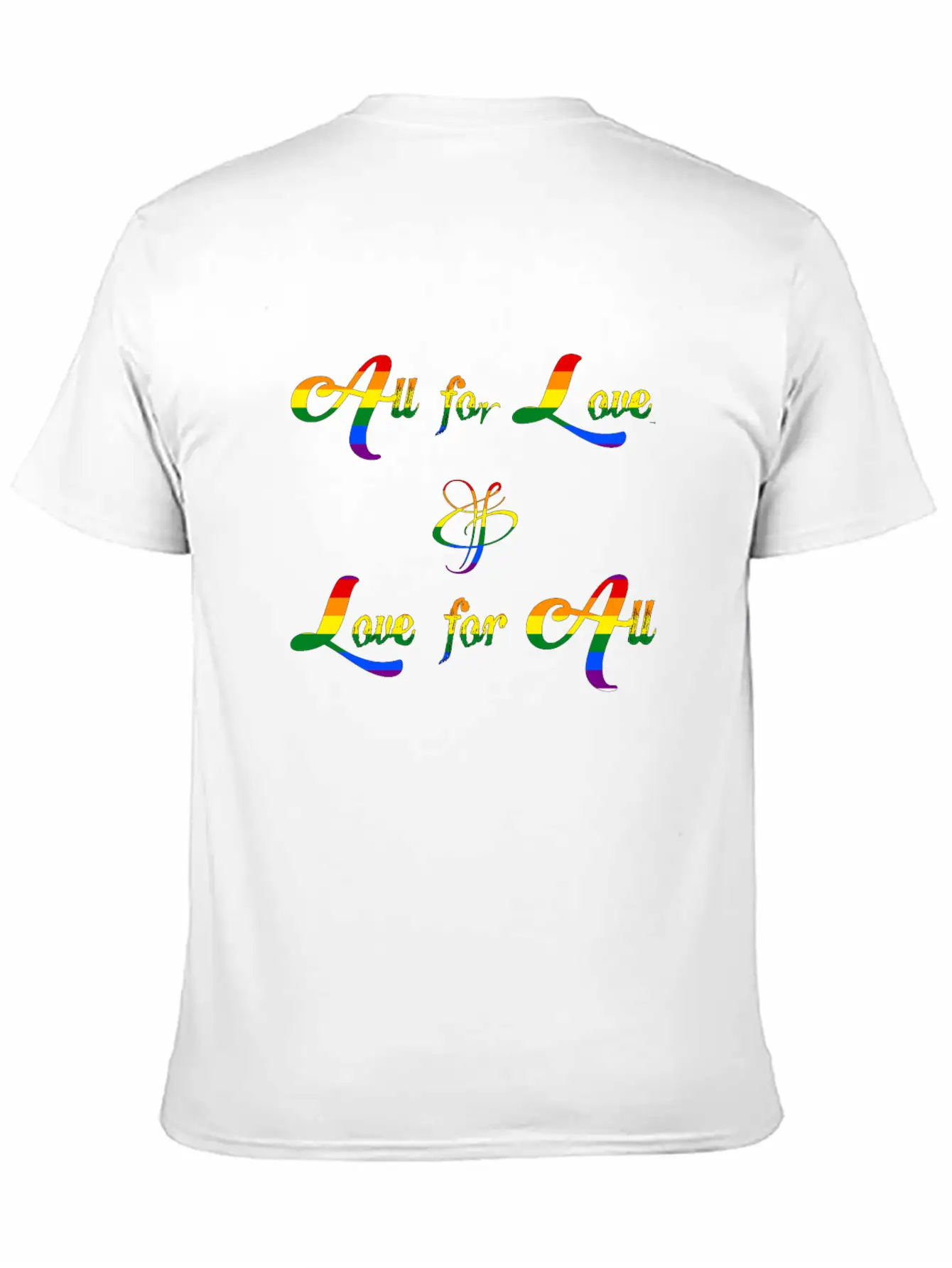 All For Love And Love For All Classic Cotton Tee – Unisex Comfort For Any Season