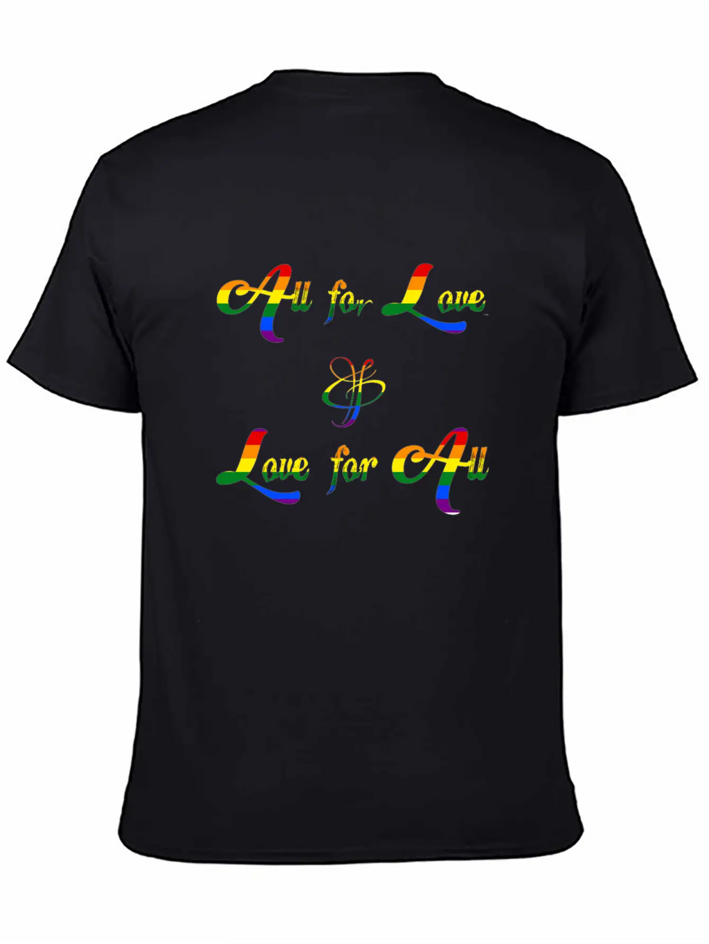 All For Love And Love For All Classic Cotton Tee – Unisex Comfort For Any Season
