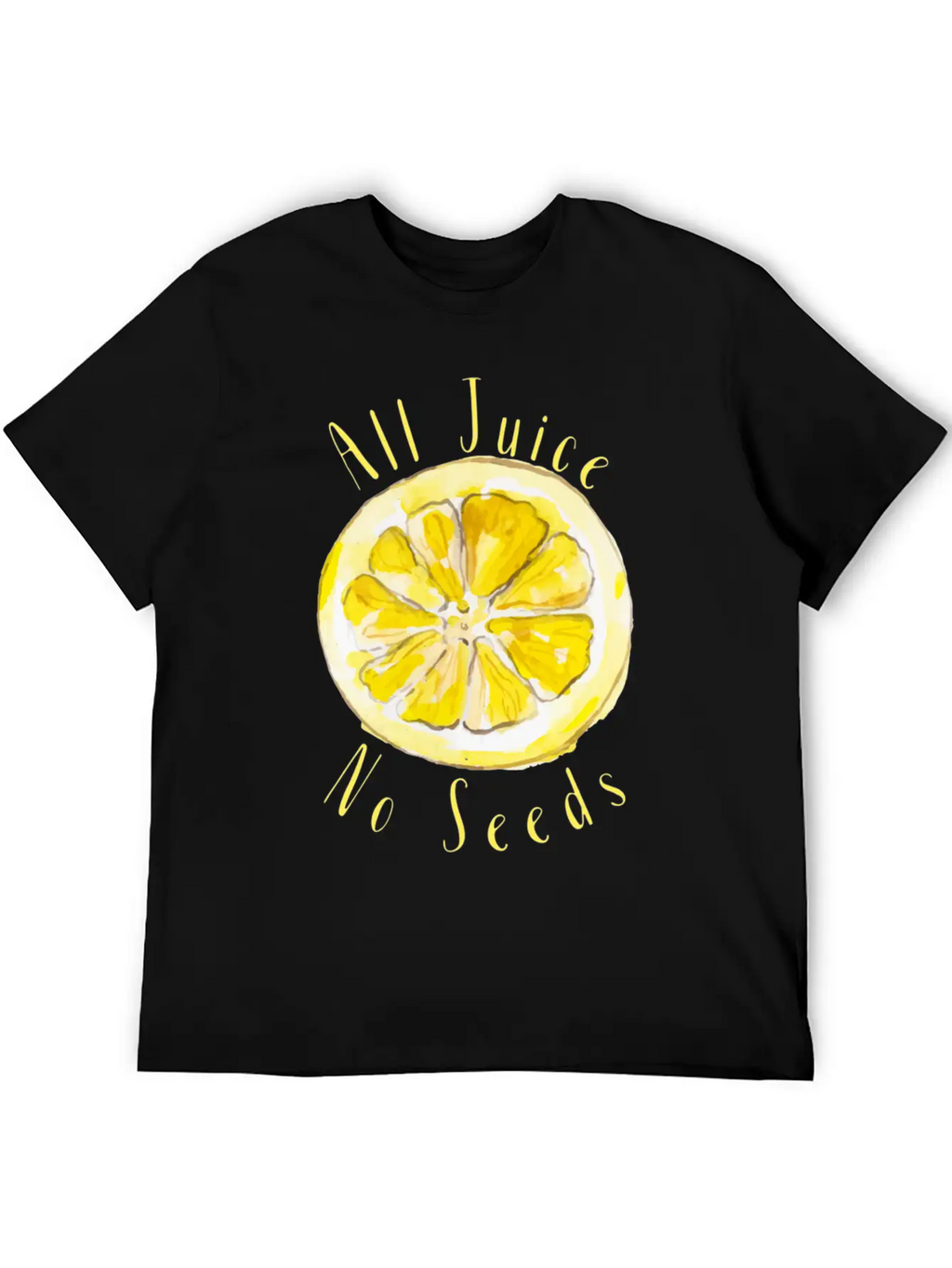 All Juice No Seeds Classic Cotton Tee – Unisex Comfort For Any Season