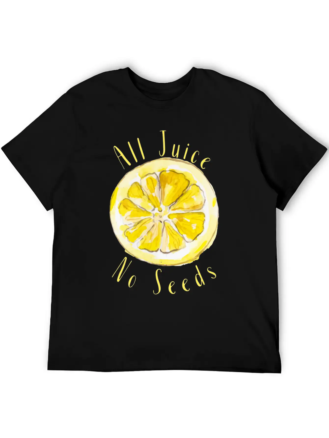 All Juice No Seeds Classic Cotton Tee – Unisex Comfort For Any Season