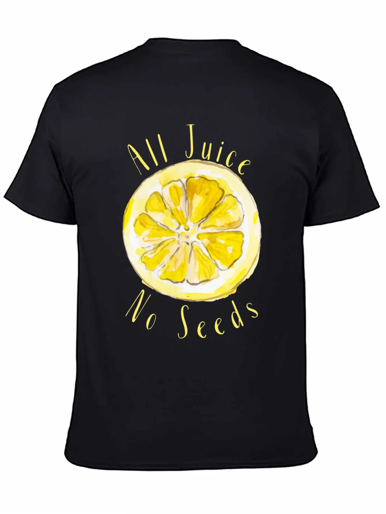 All Juice No Seeds Classic Cotton Tee – Unisex Comfort For Any Season