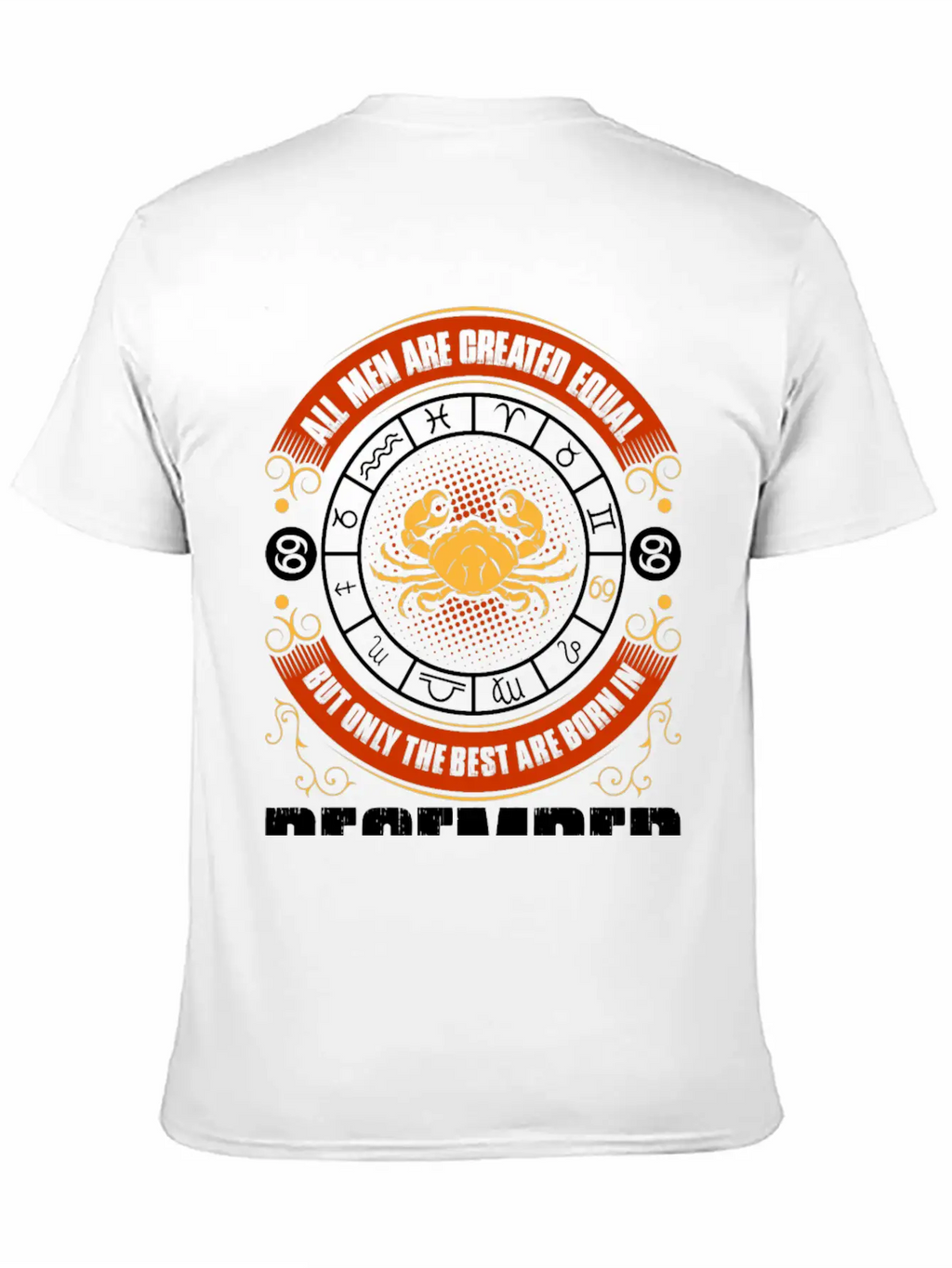 All Men Are Created Equal But Only The Best Are Basic Graphic T-Shirt – Daily Comfort In Soft Cotton