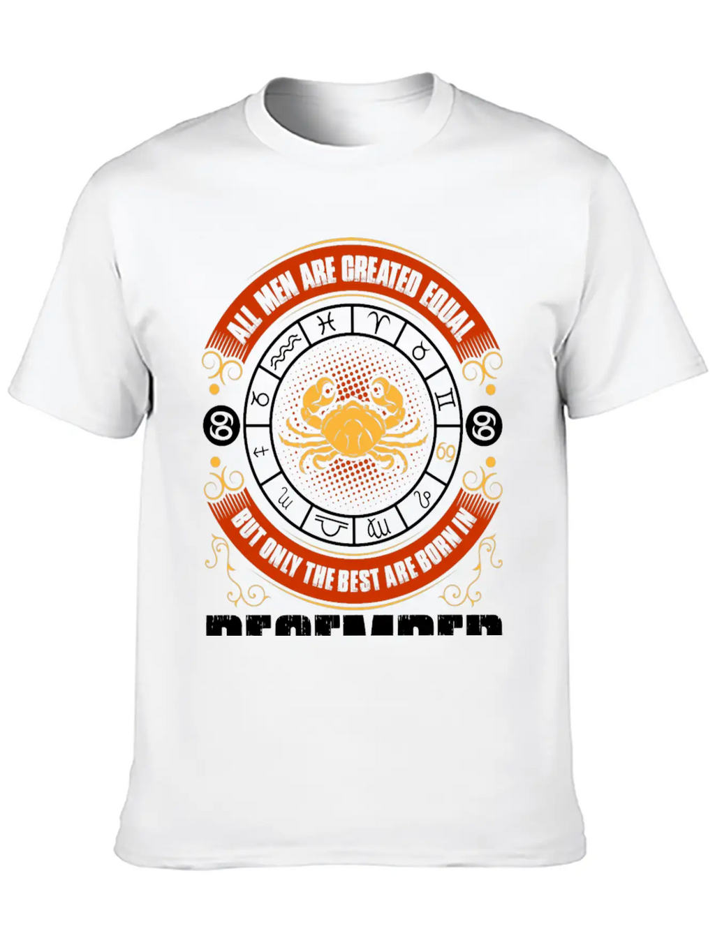 All Men Are Created Equal But Only The Best Are Basic Graphic T-Shirt – Daily Comfort In Soft Cotton