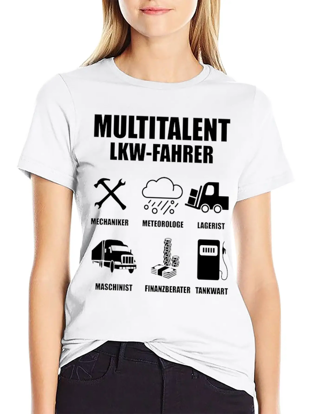 All-rounder Truck Driver Gift Timeless Short Sleeve Tee – Comfy And Minimalist Design