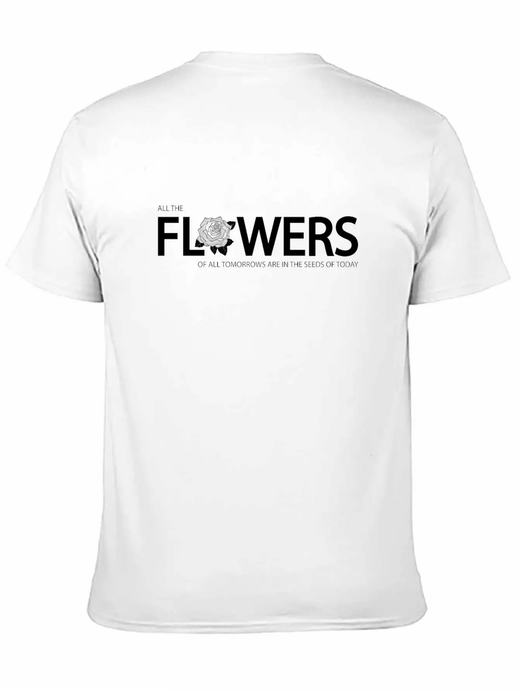All The Flowers Breathable Soft Cotton T-Shirt – Timeless Casual Look