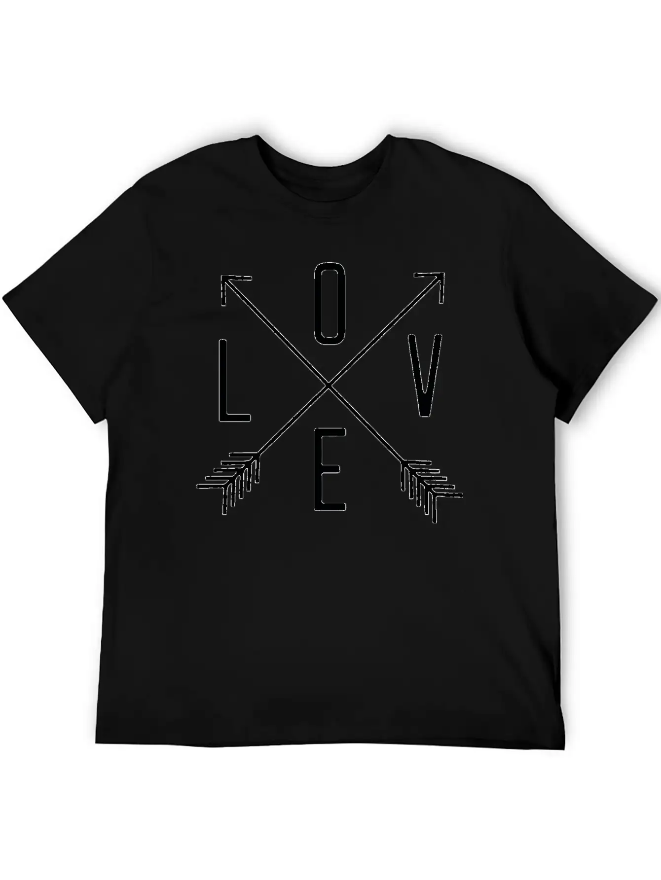 All We Need Is Love Breathable Soft Cotton T-Shirt – Timeless Casual Look