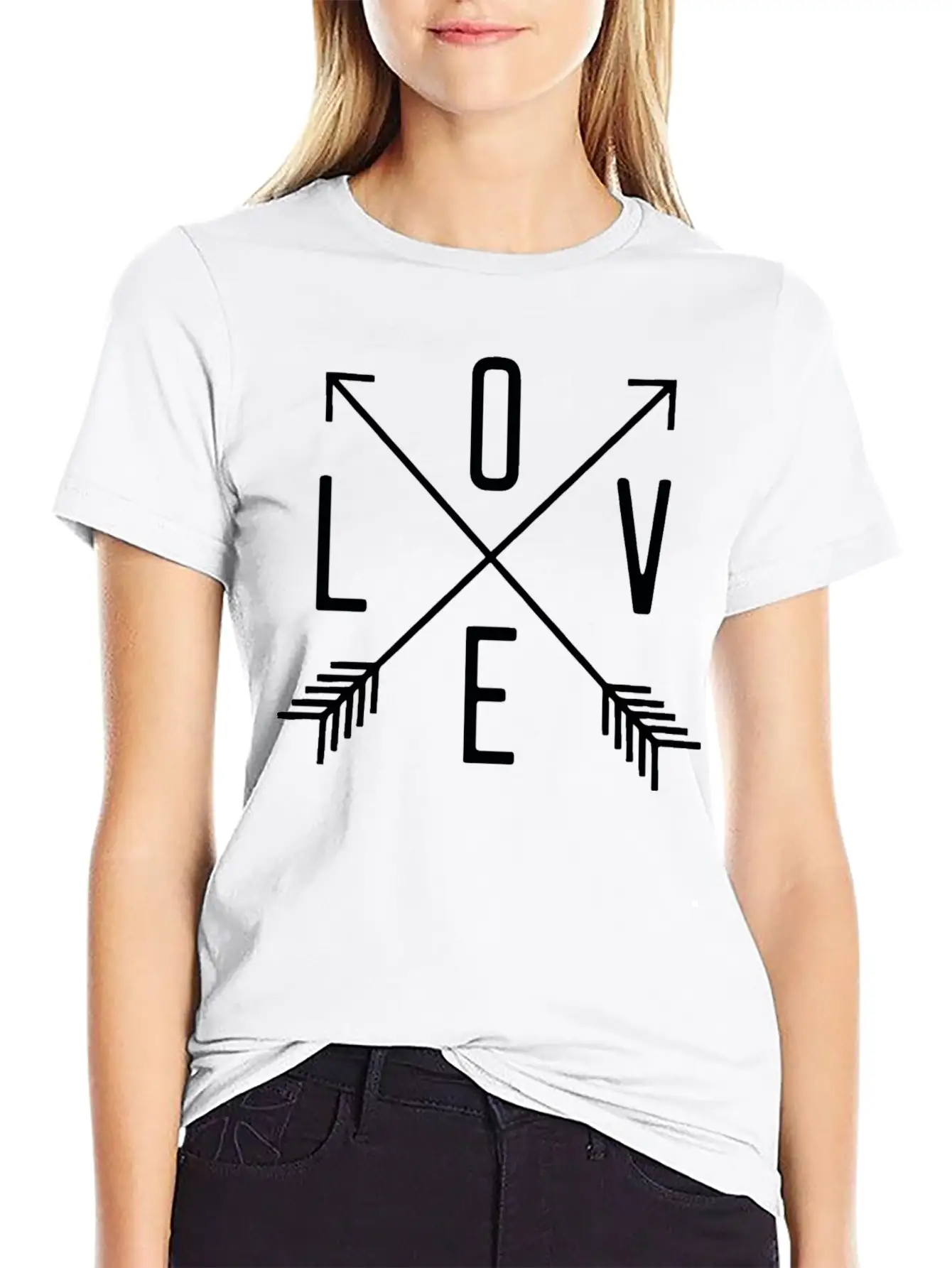 All We Need Is Love Breathable Soft Cotton T-Shirt – Timeless Casual Look