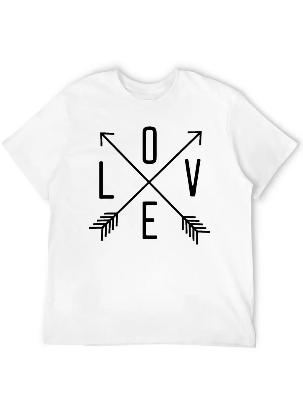 All We Need Is Love Breathable Soft Cotton T-Shirt – Timeless Casual Look