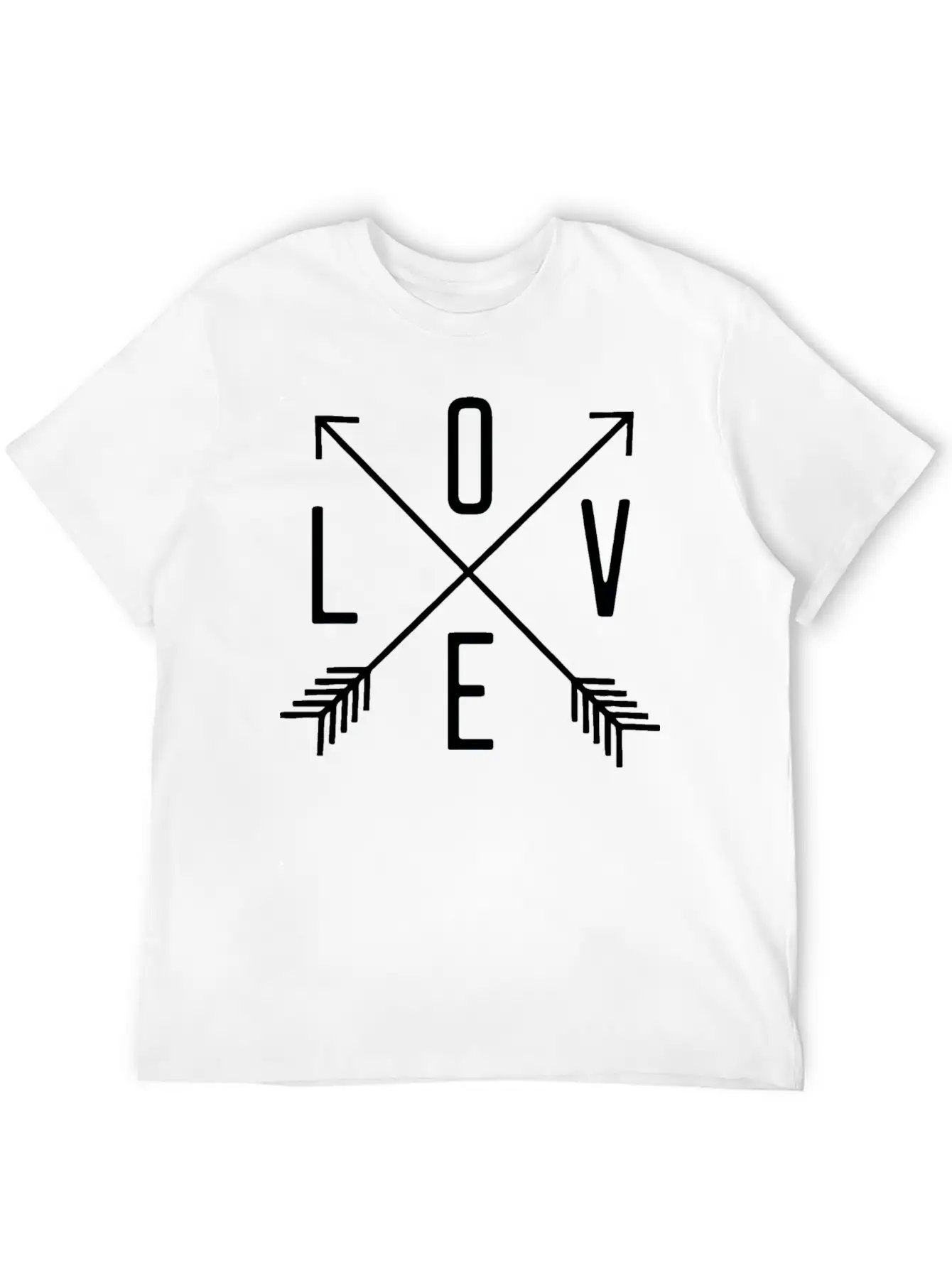 All We Need Is Love Breathable Soft Cotton T-Shirt – Timeless Casual Look