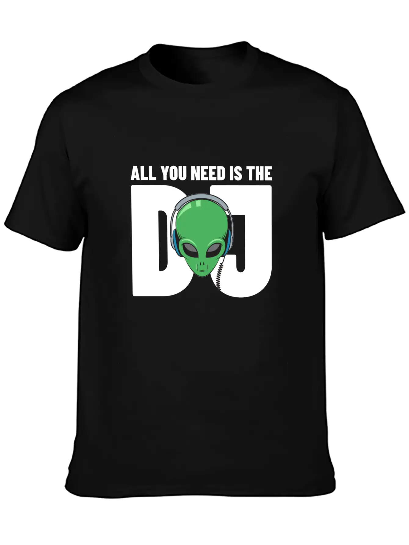 All You Need Is The Dj Gift Timeless Short Sleeve Tee – Comfy And Minimalist Design
