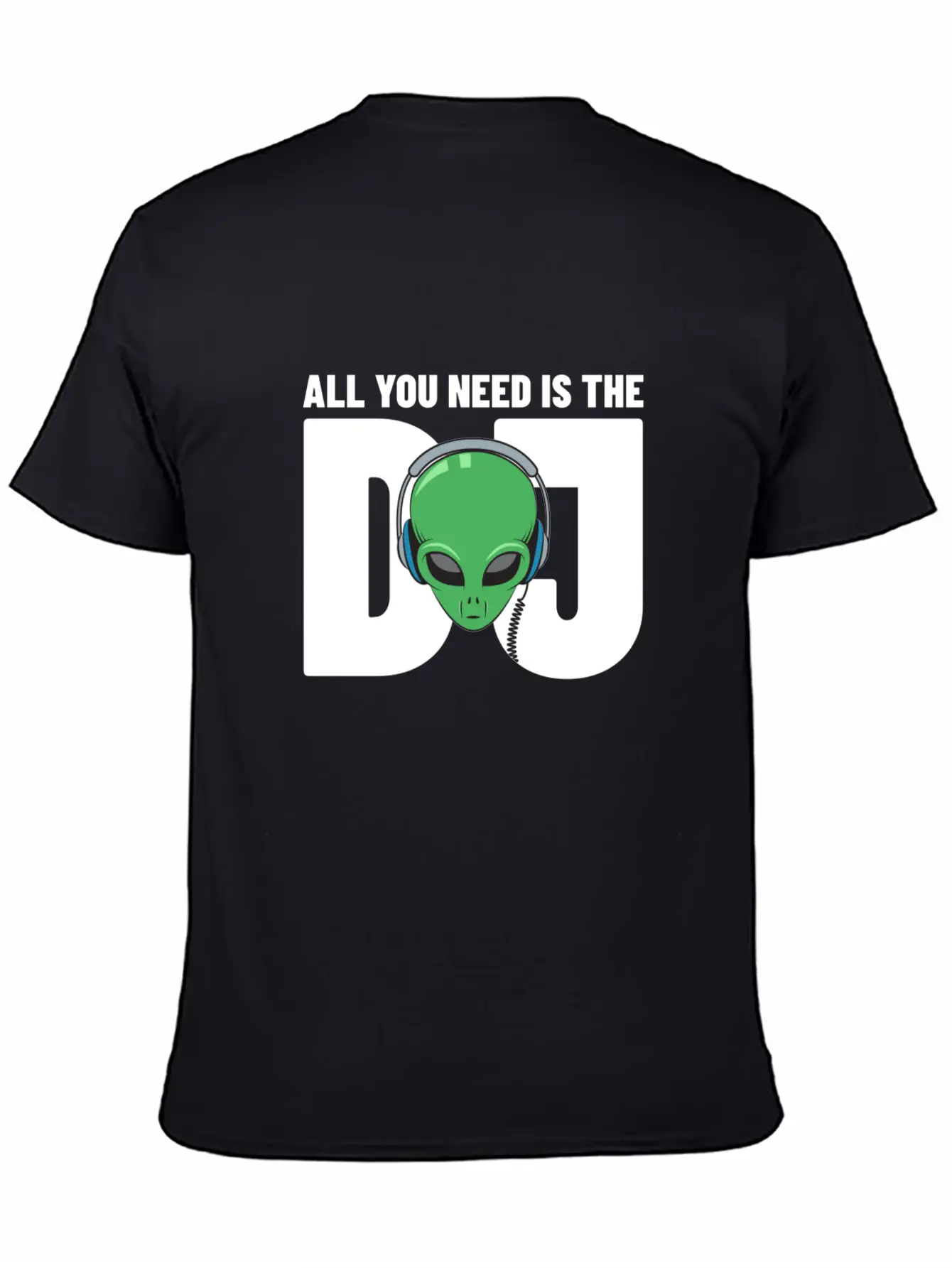 All You Need Is The Dj Gift Timeless Short Sleeve Tee – Comfy And Minimalist Design