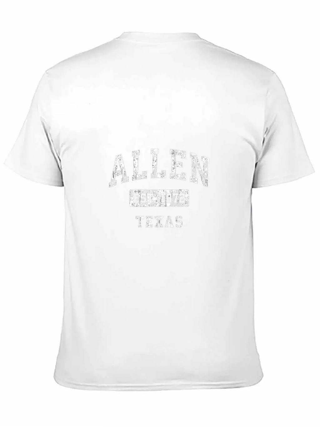 Allen Texas Tx Vintage Established Classic Design Classic Crew Neck Graphic Tee – Everyday Minimal Look