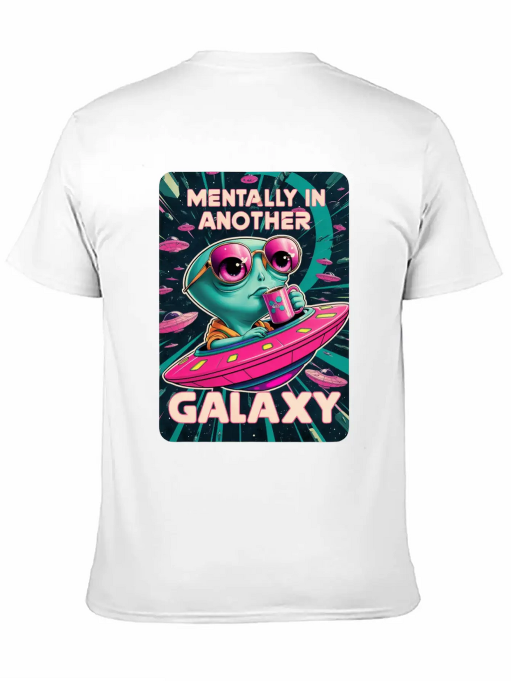 Allien Galaxy UFO Timeless Short Sleeve Tee – Comfy And Minimalist Design