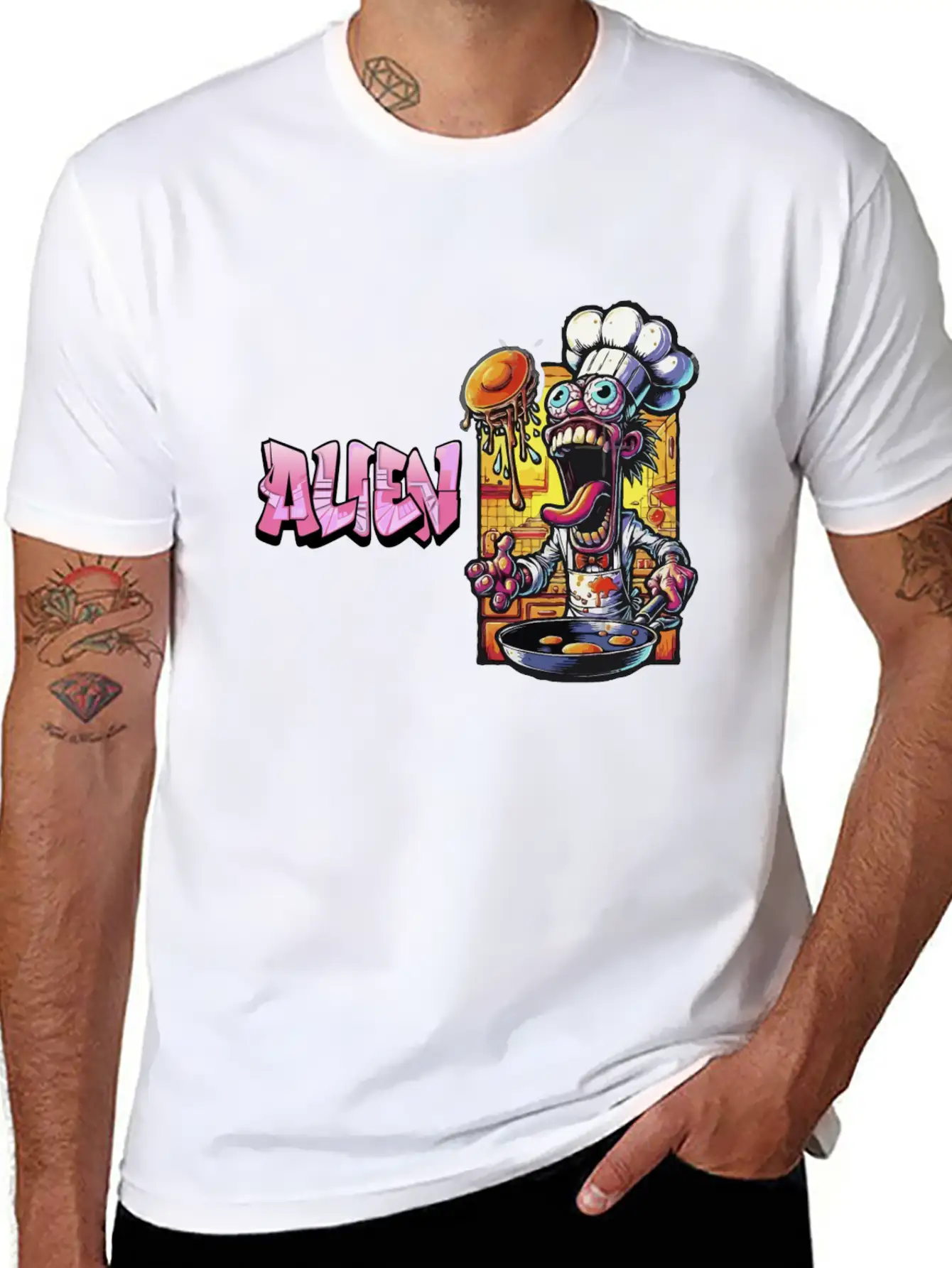 Allienvector Art Unisex Casual T-Shirt – Clean Design For Daily Comfort