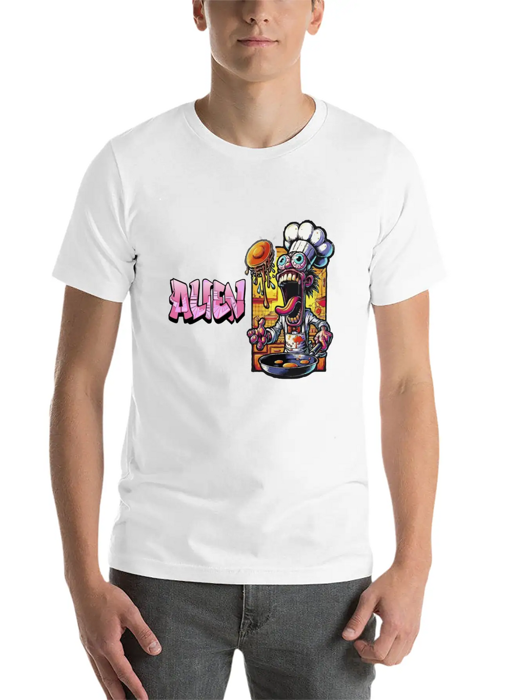 Allienvector Art Unisex Casual T-Shirt – Clean Design For Daily Comfort