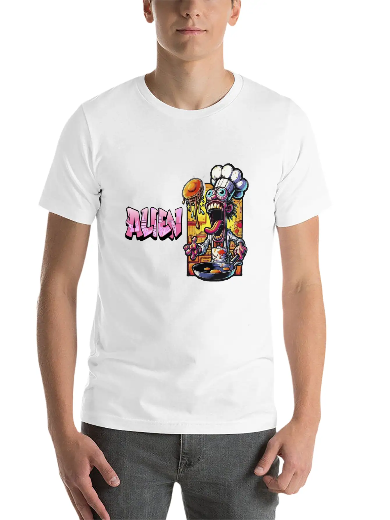 Allienvector Art Unisex Casual T-Shirt – Clean Design For Daily Comfort