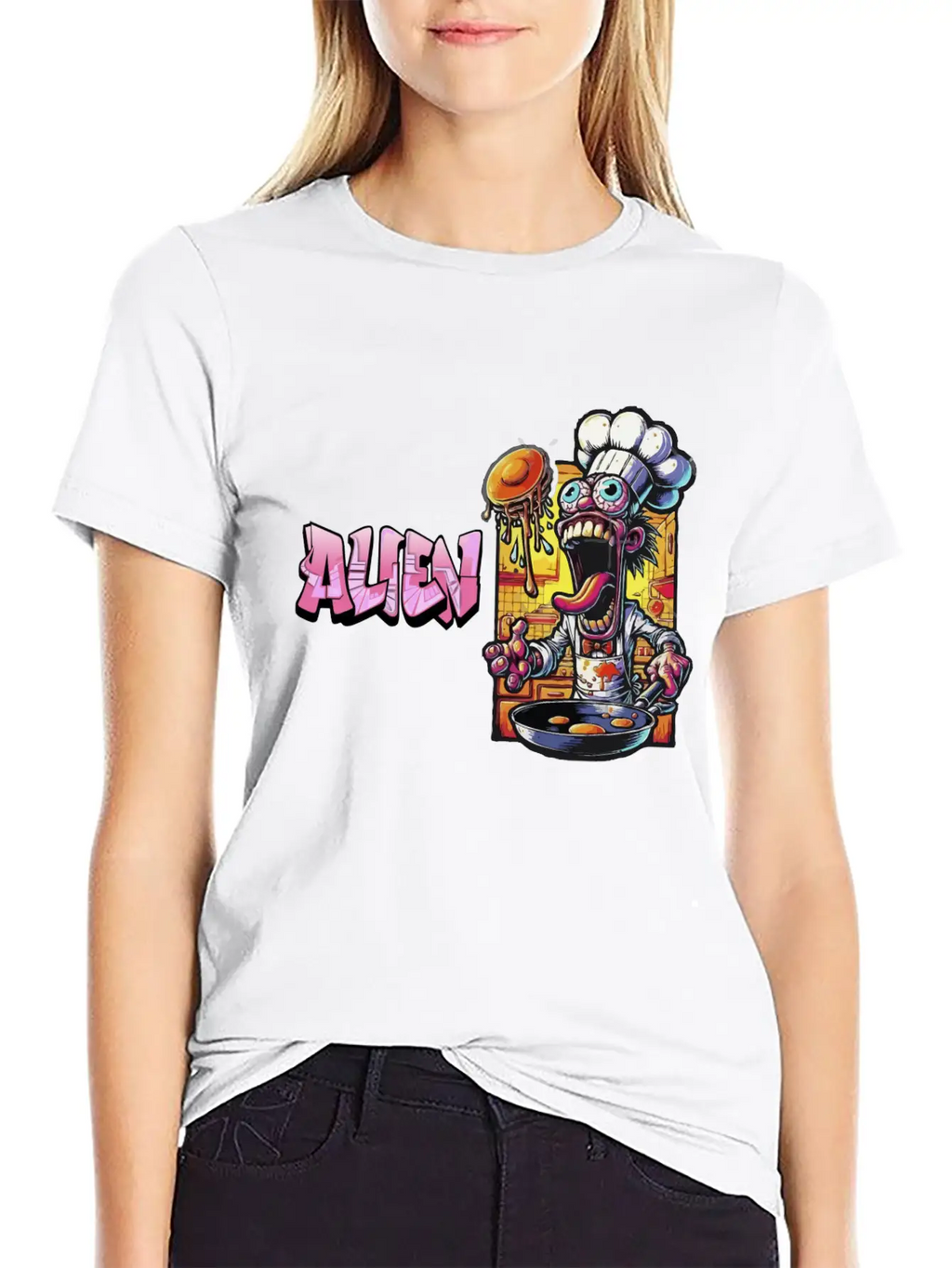 Allienvector Art Unisex Casual T-Shirt – Clean Design For Daily Comfort