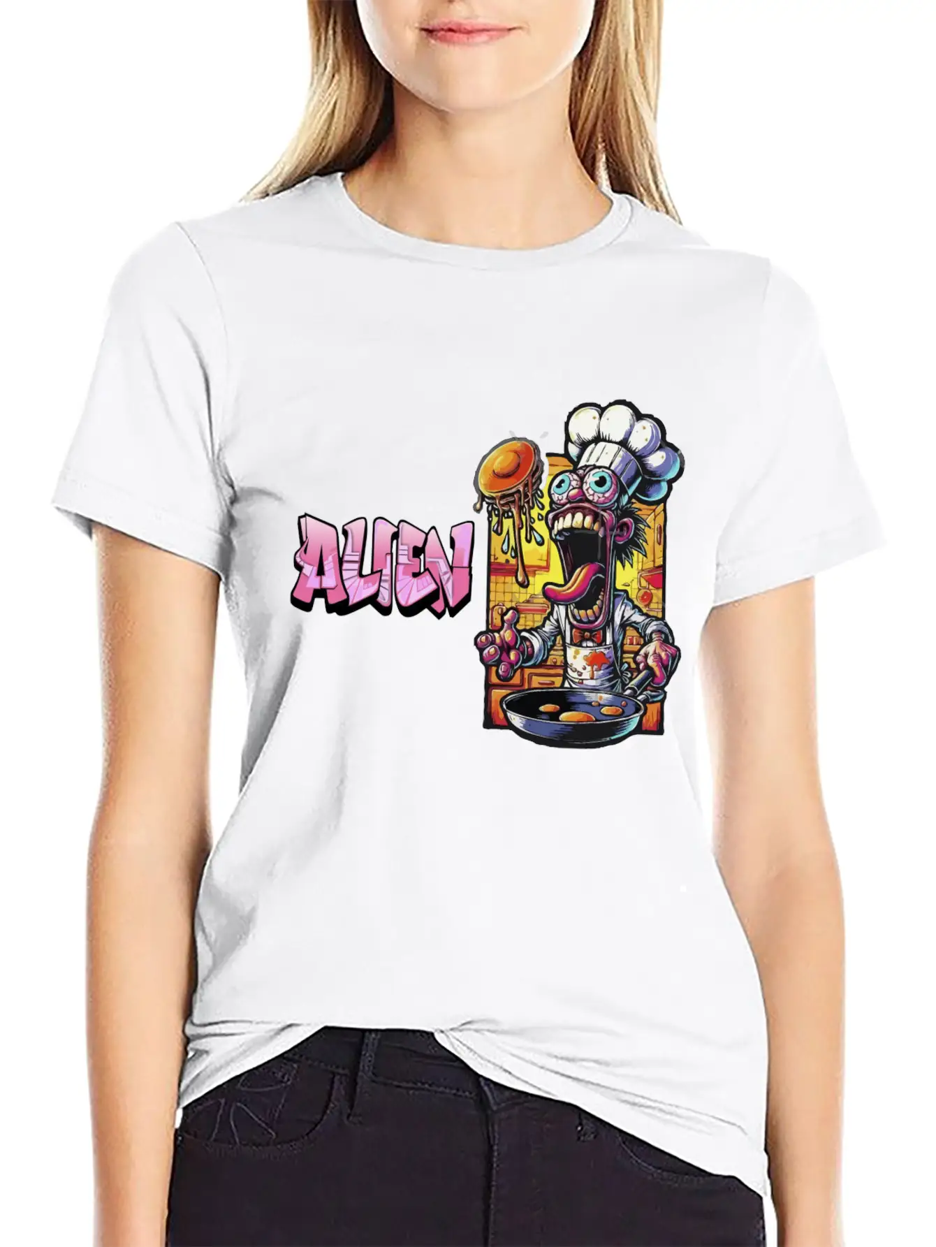 Allienvector Art Unisex Casual T-Shirt – Clean Design For Daily Comfort