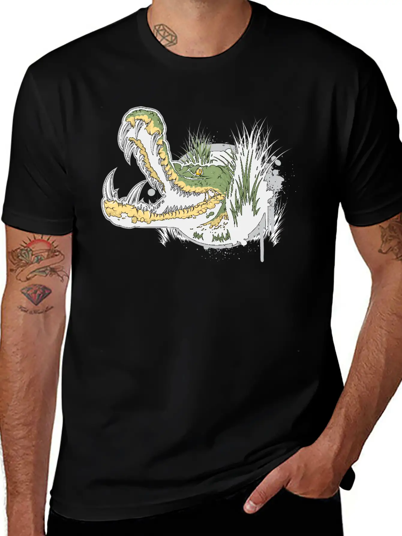Alligator Timeless Short Sleeve Tee – Comfy And Minimalist Design