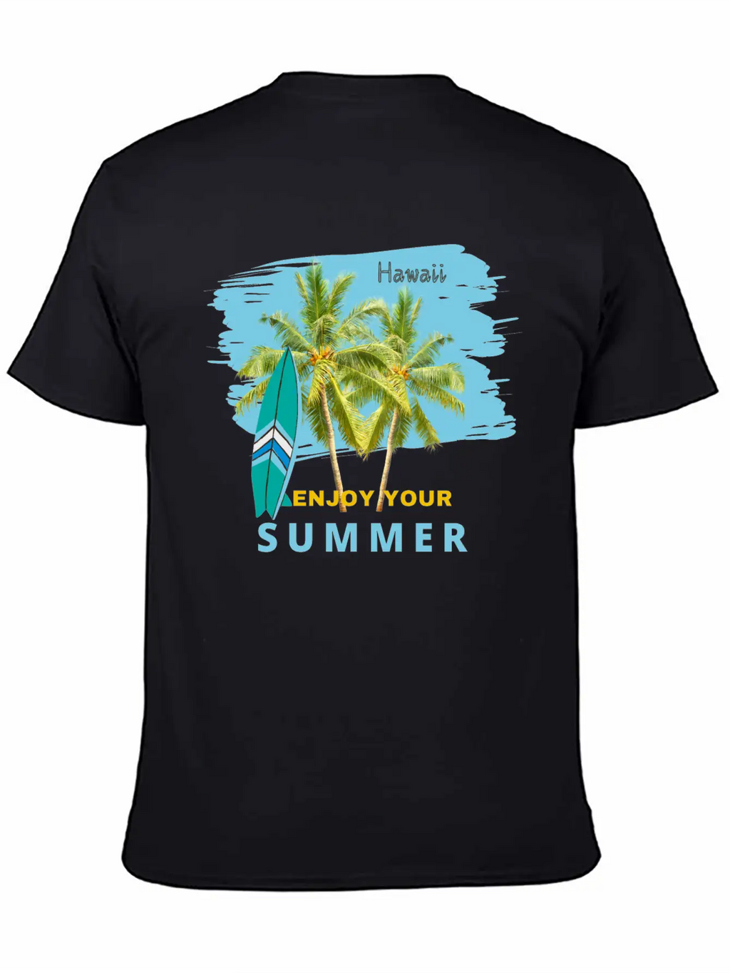 Aloha Summer Enjoy Your Hawaii Getaway Basic Graphic T-Shirt – Daily Comfort In Soft Cotton
