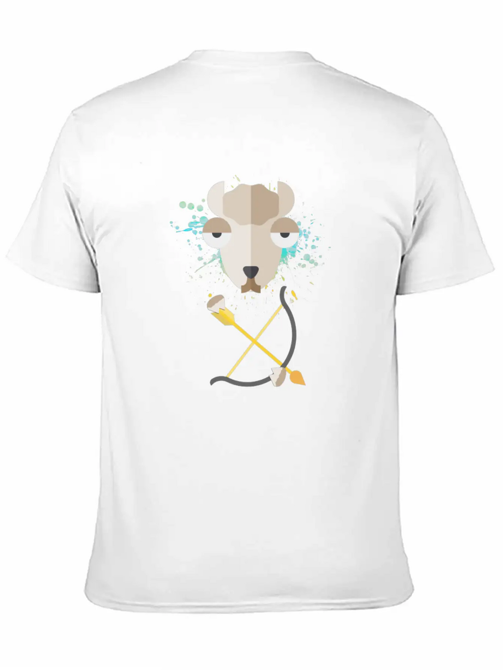 Alpaca Llama Bow Archery Archer Sports Animal Gift Simple Everyday Graphic Tee – Lightweight Summer Wear