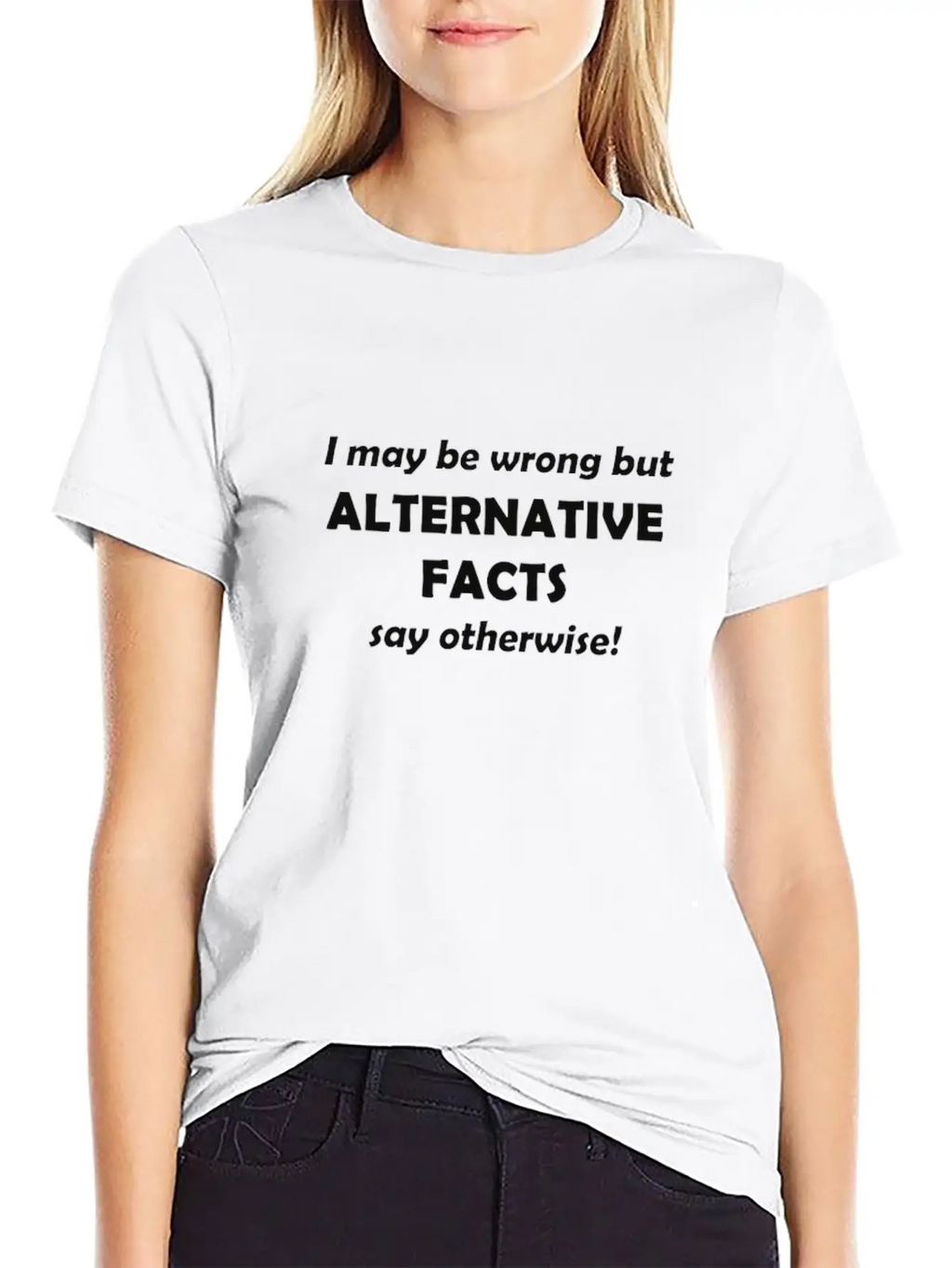 Alternative Facts #1 Timeless Short Sleeve Tee – Comfy And Minimalist Design