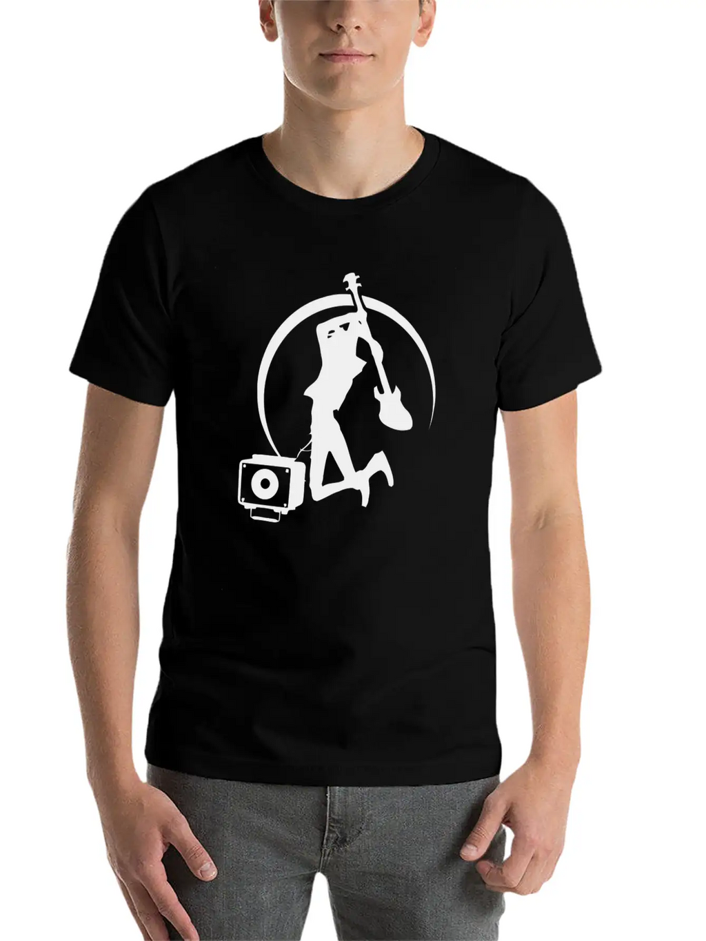 Alternative Rock Comfortable Minimalist Graphic Tee – Summer Style Essential
