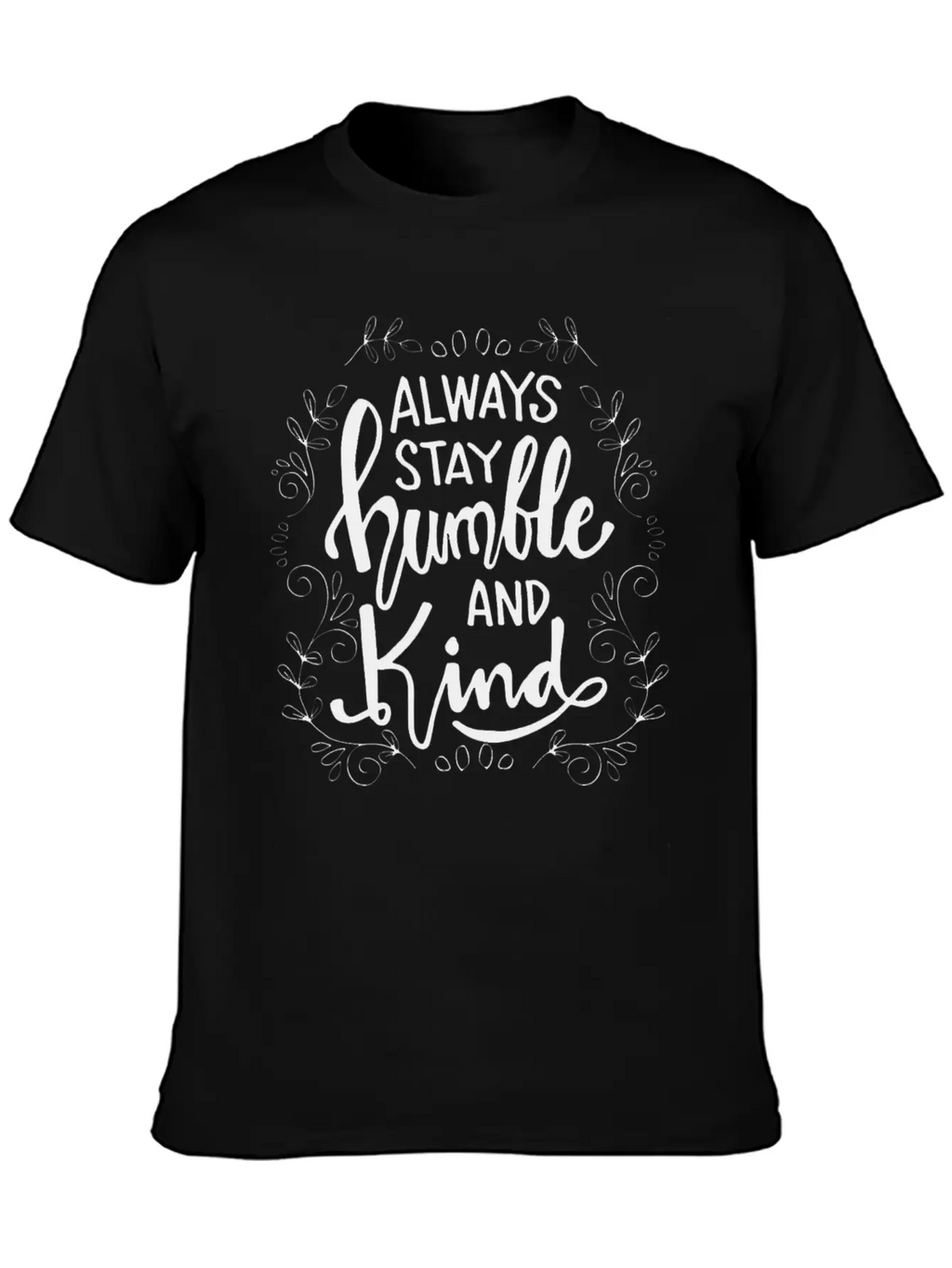 Always Be Kind Classic Crew Neck Graphic Tee – Everyday Minimal Look