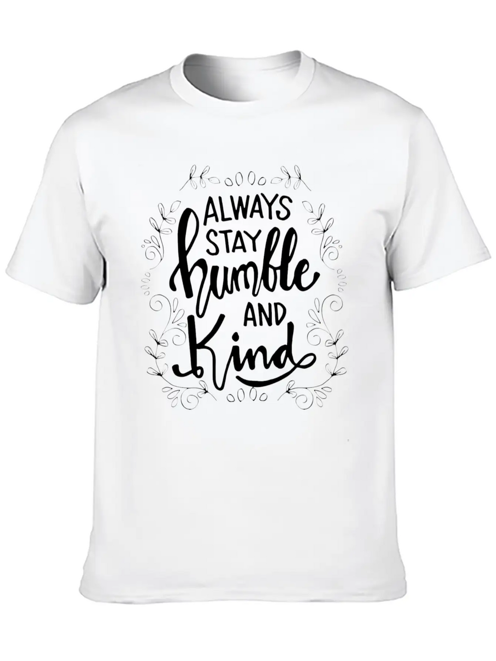 Always Be Kind Classic Crew Neck Graphic Tee – Everyday Minimal Look