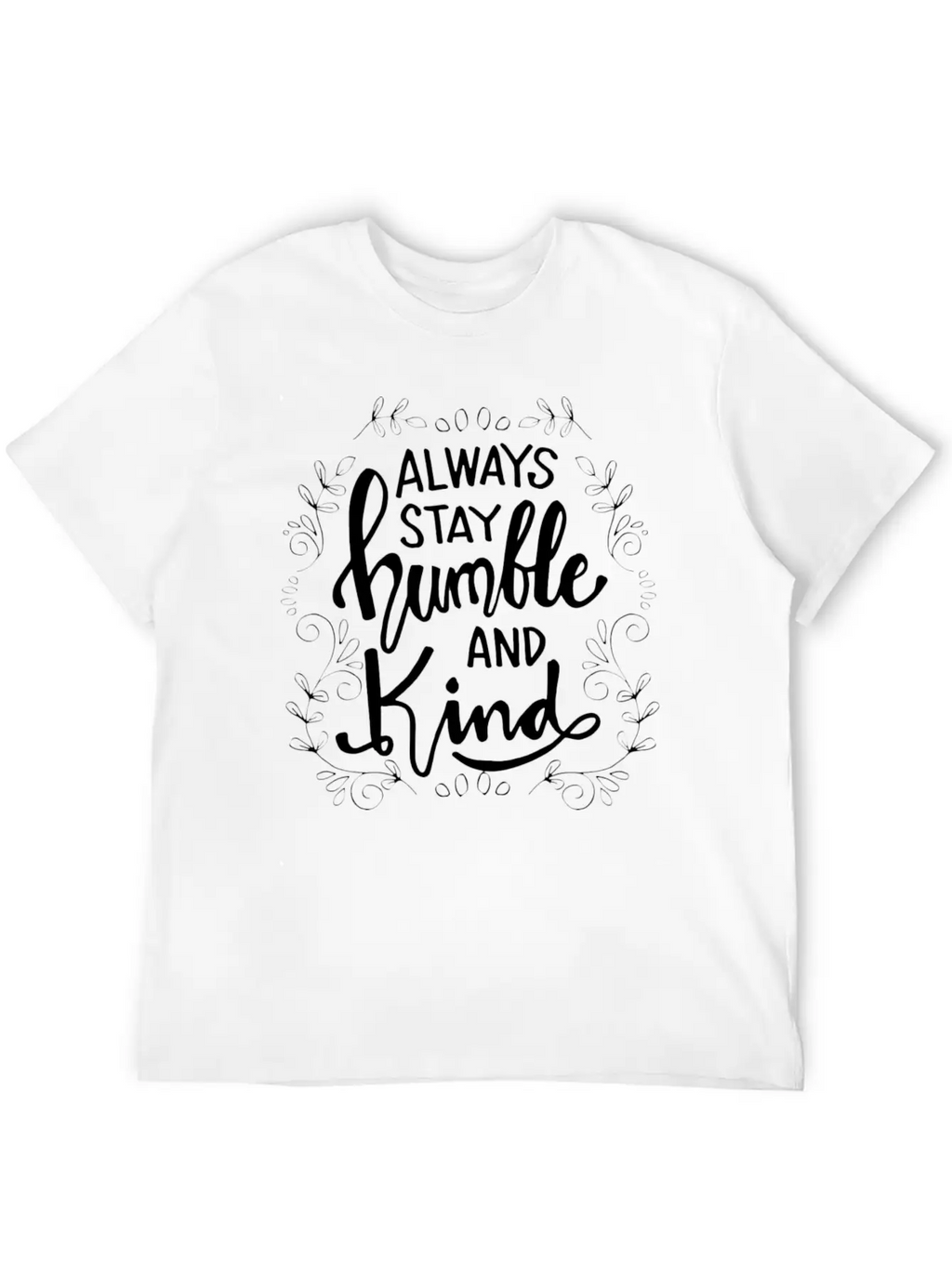Always Be Kind Classic Crew Neck Graphic Tee – Everyday Minimal Look