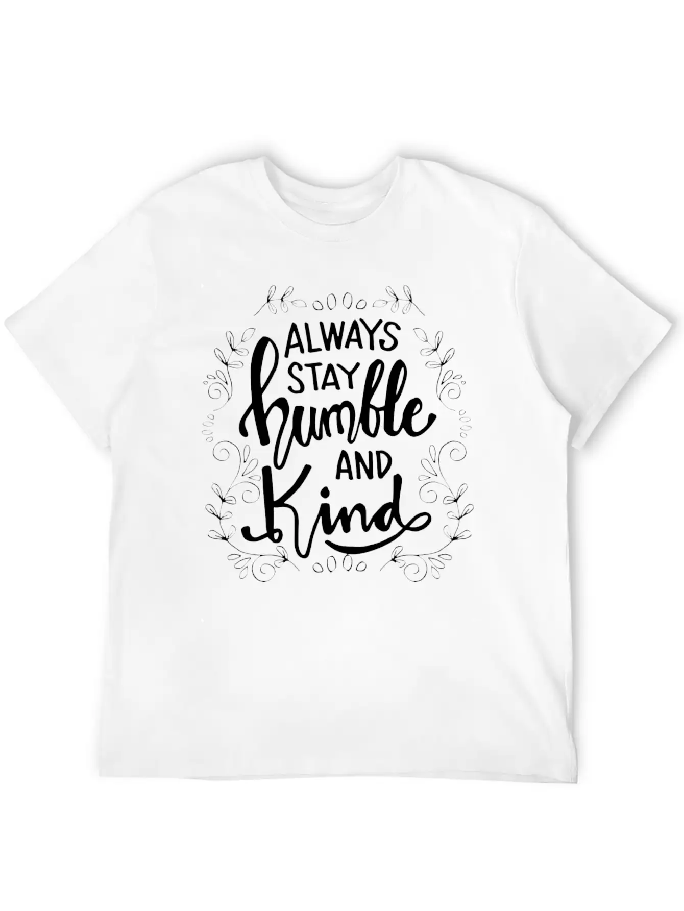 Always Be Kind Classic Crew Neck Graphic Tee – Everyday Minimal Look