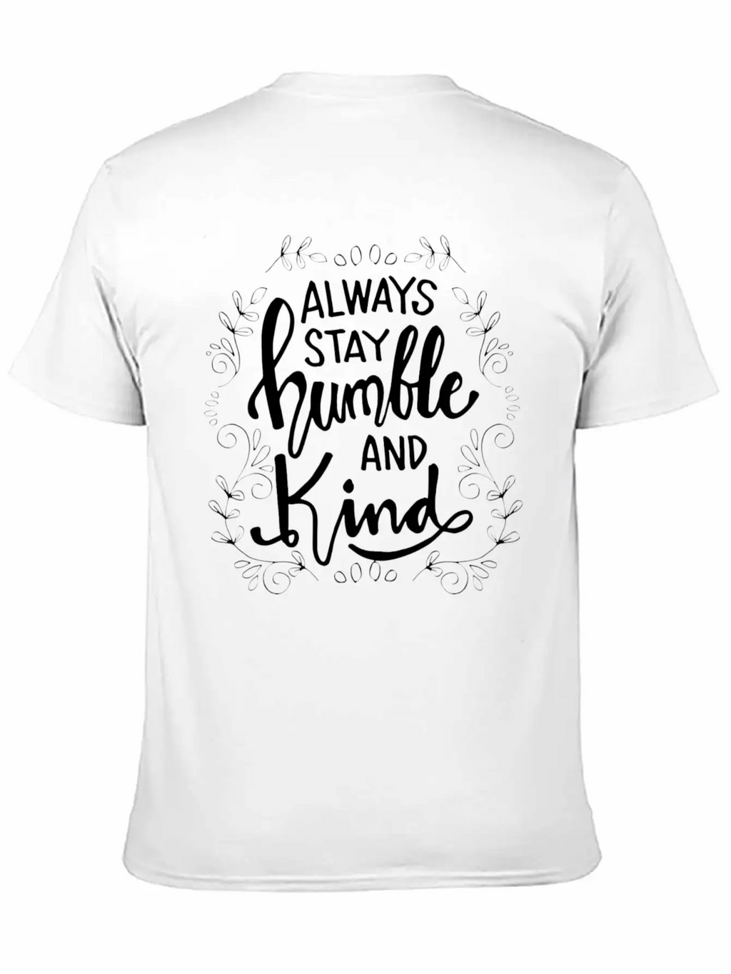 Always Be Kind Classic Crew Neck Graphic Tee – Everyday Minimal Look